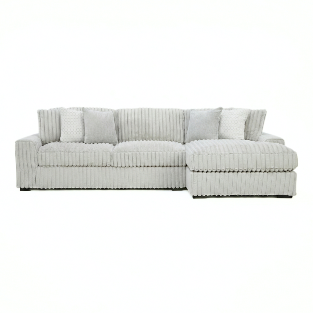 Stupendous 2-Piece Sectional with Chaise