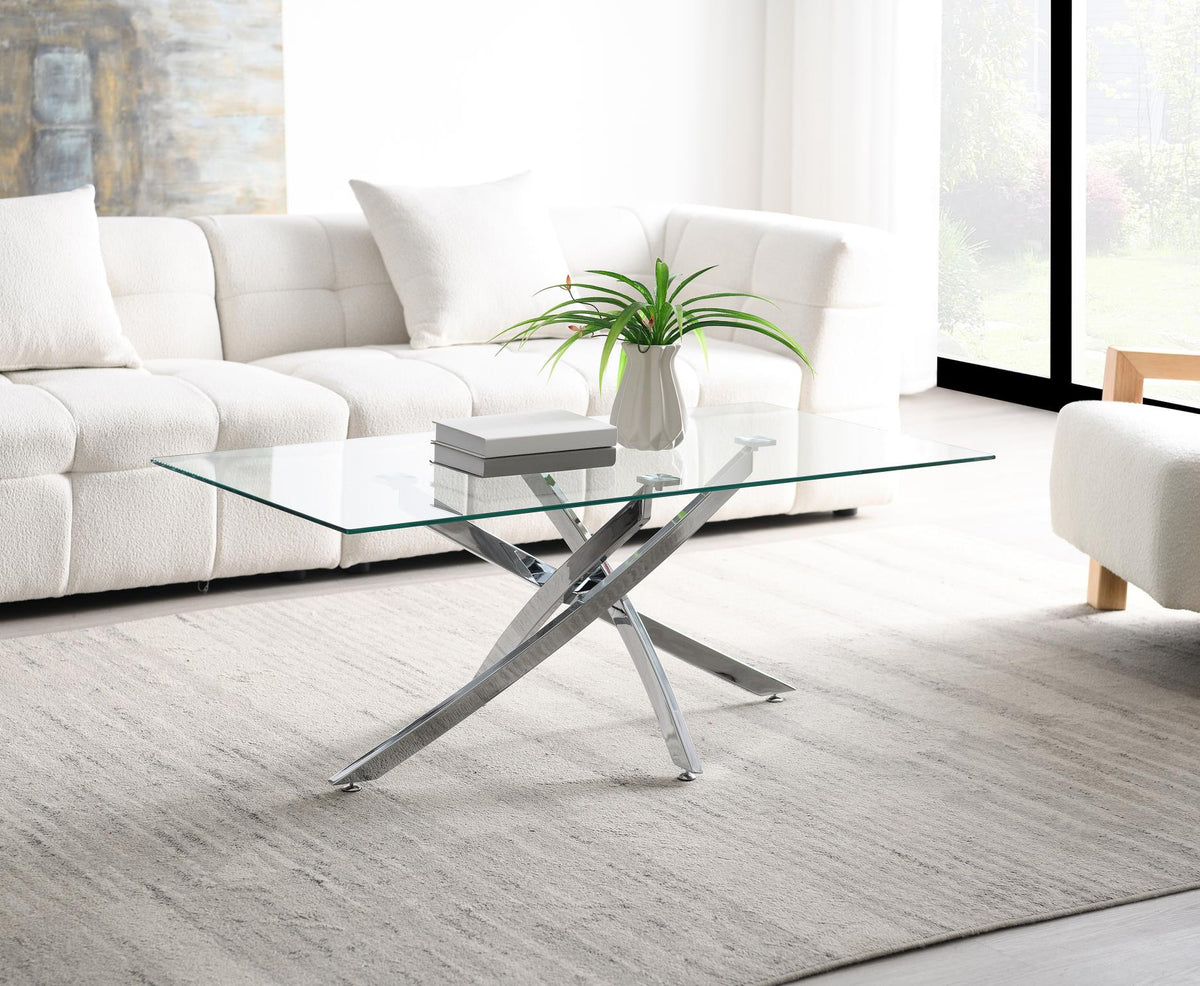 Chrome 3-Piece Table Set (T240)