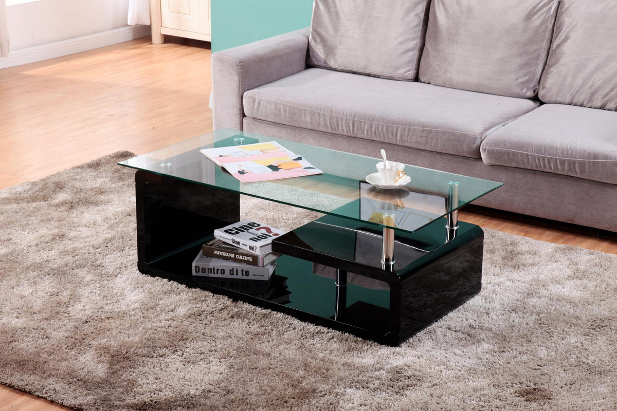 Black Coffee & End Table Set
