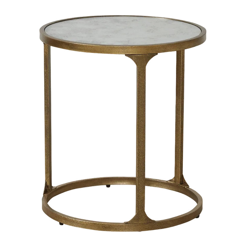 Korajane Round End Table - Gold