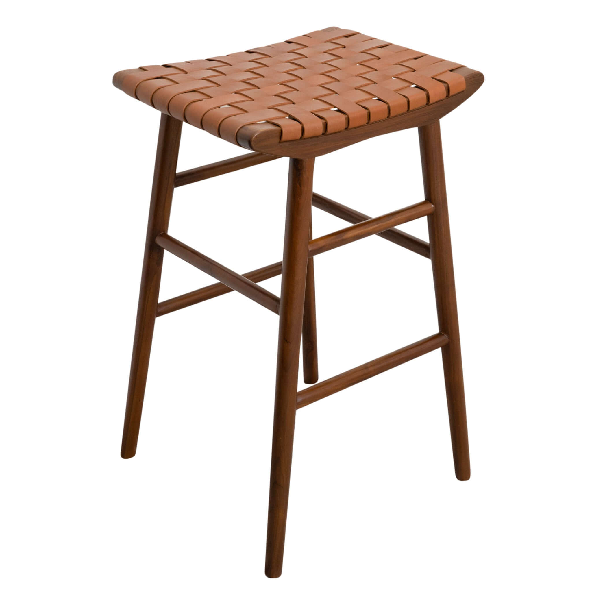 Esse Tan Leather Bar Stool