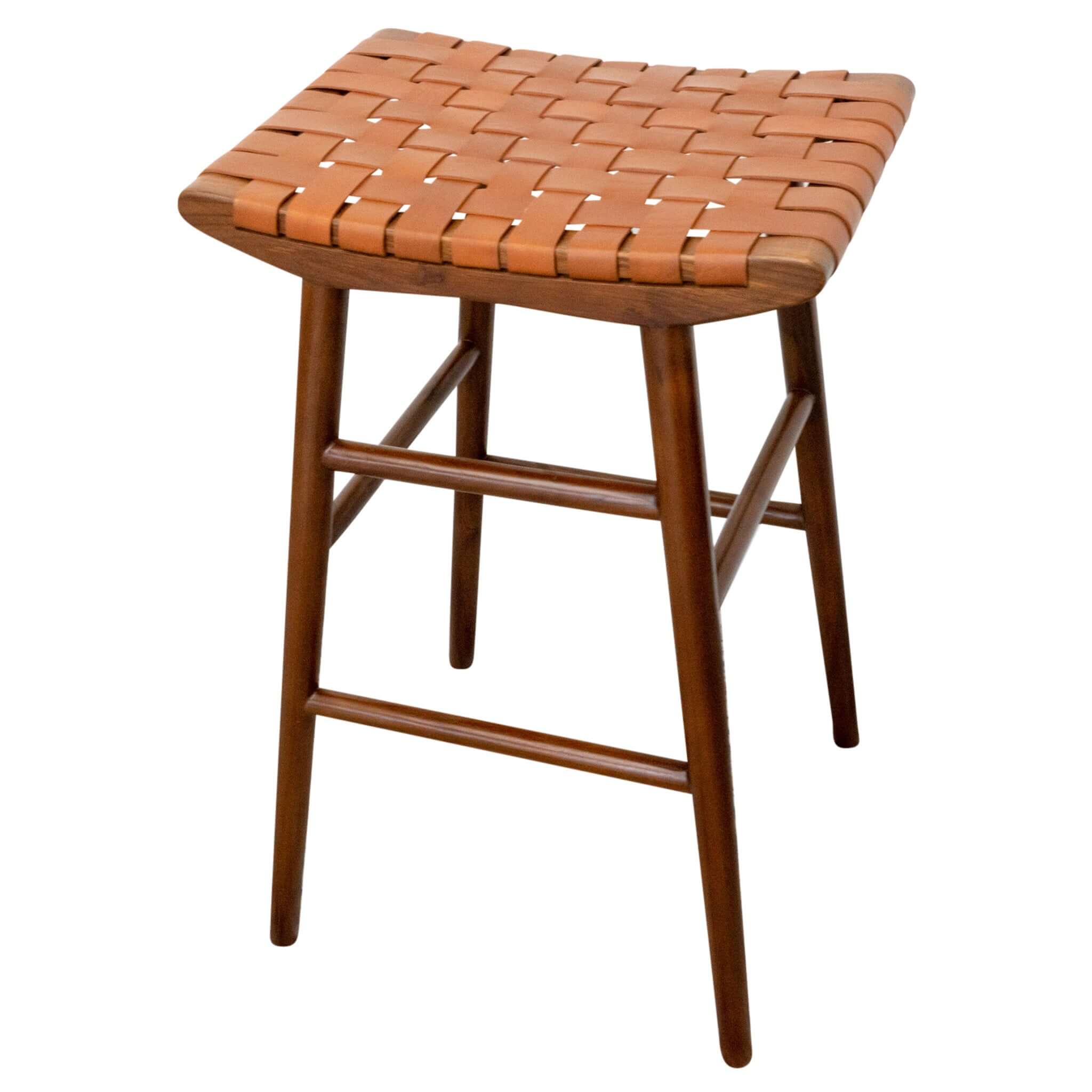 Esse Tan Leather Bar Stool