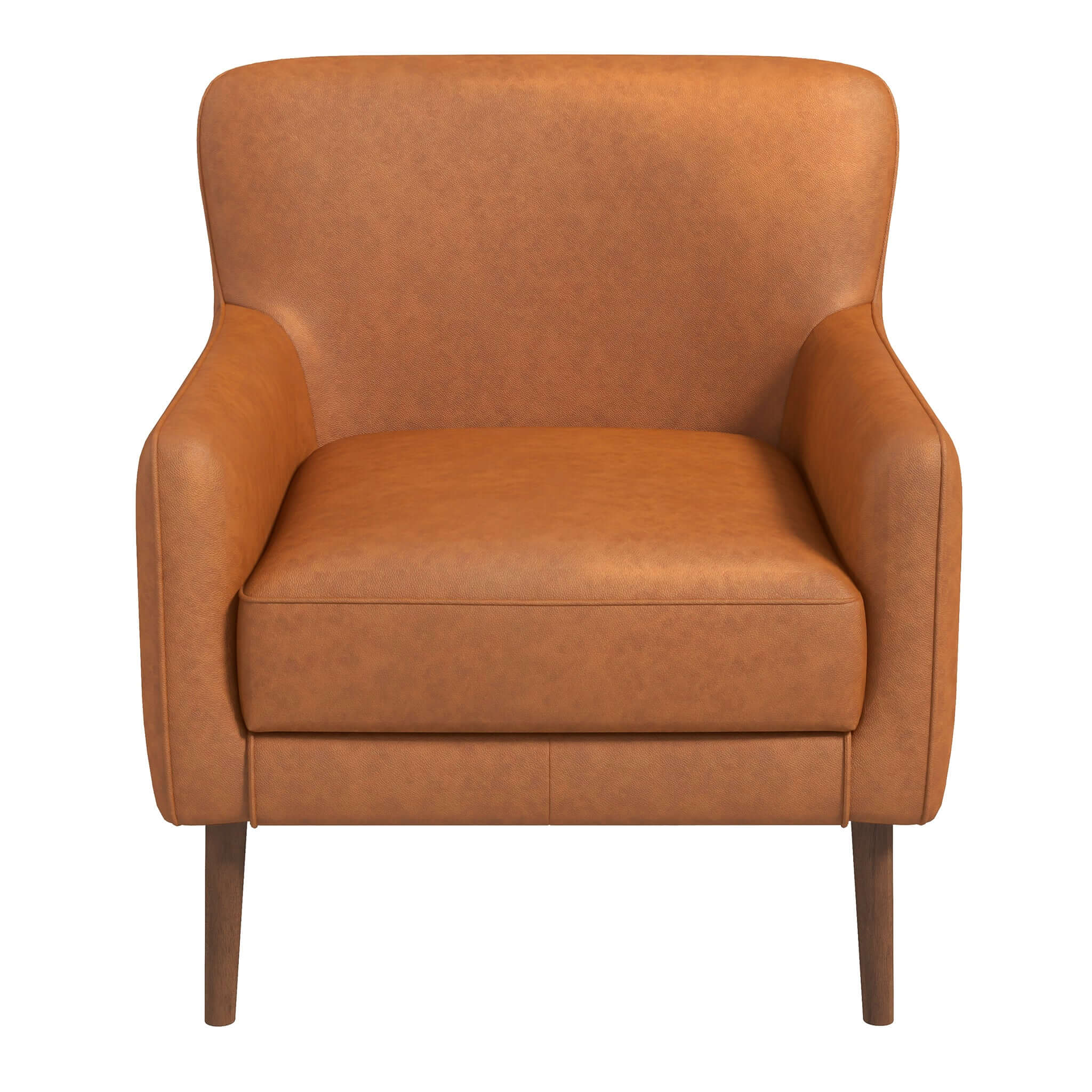 Otio Tan Leather Lounge Chair