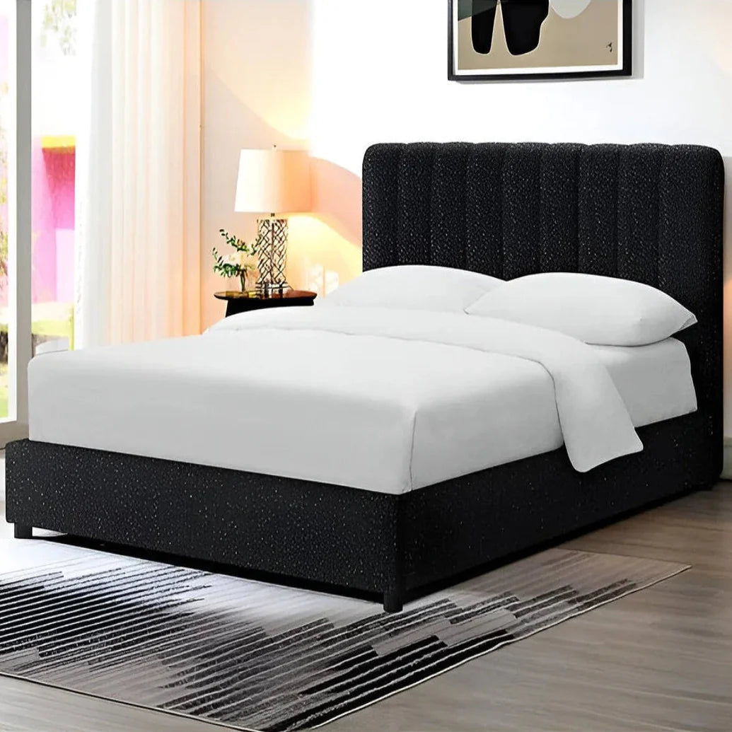 Traverso Black Queen Bed