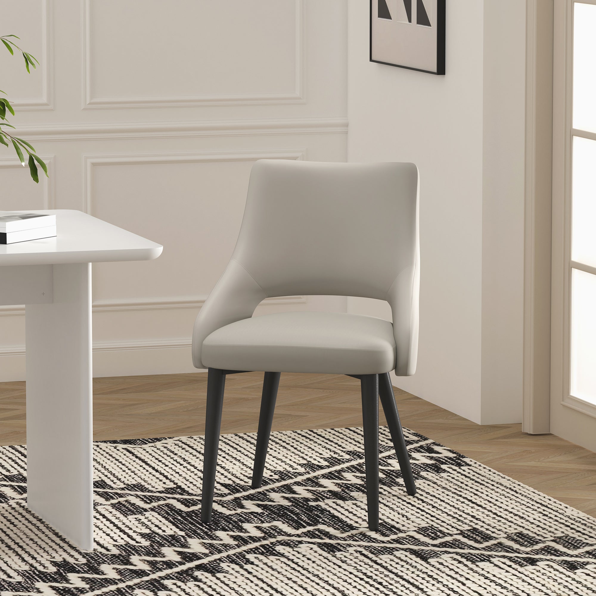 Tremont Dining Chair in Stone Gray