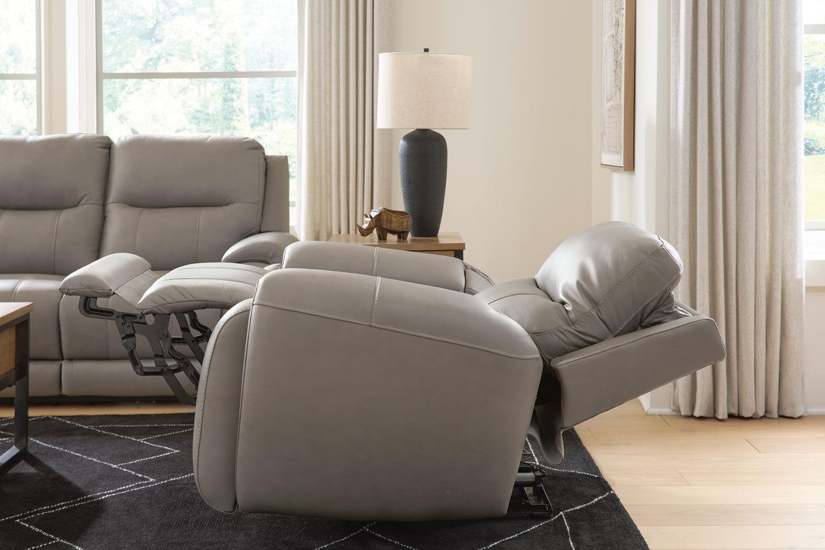 Real Reclining Loveseat by Ashley - image 9