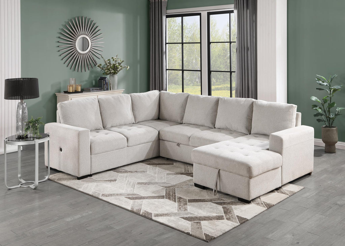 Linen 3-Piece Sectional