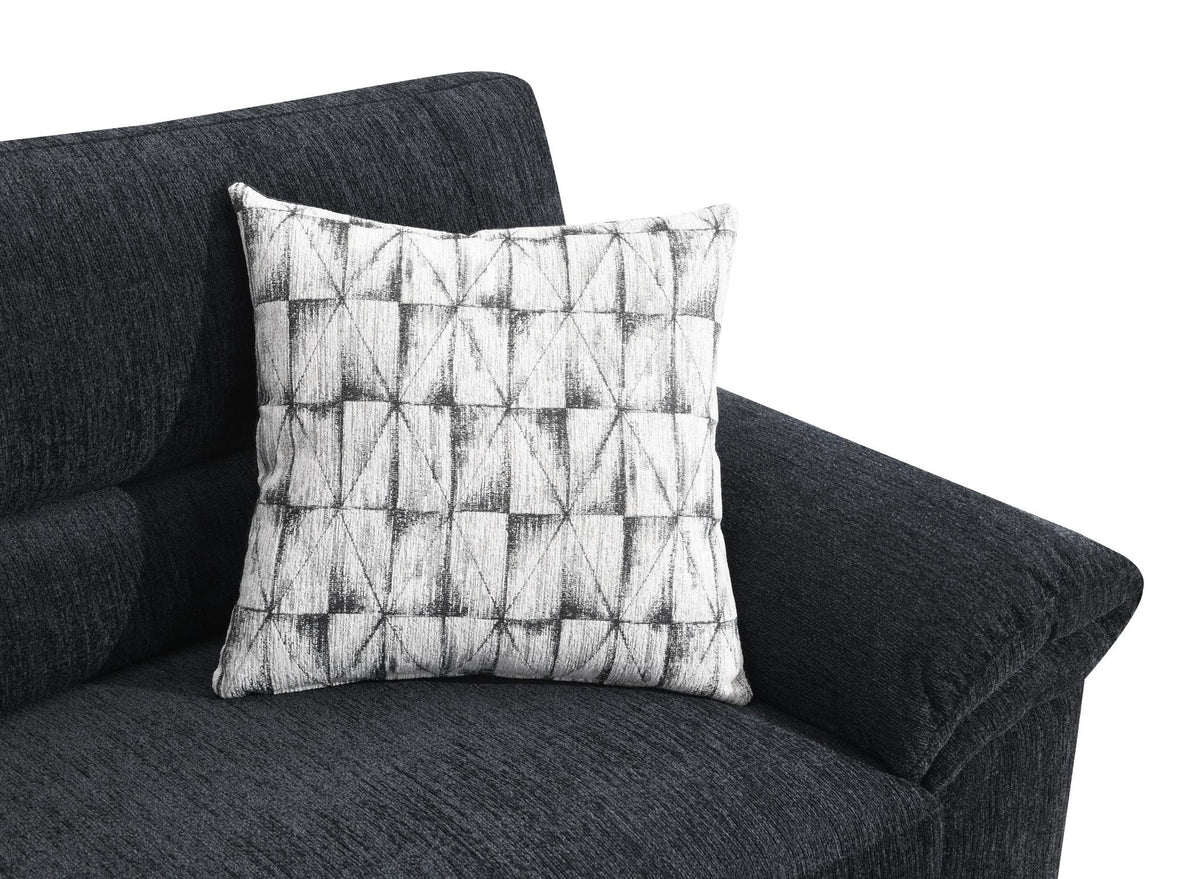 Charcoal Sofa, Loveseat & Chair Collection