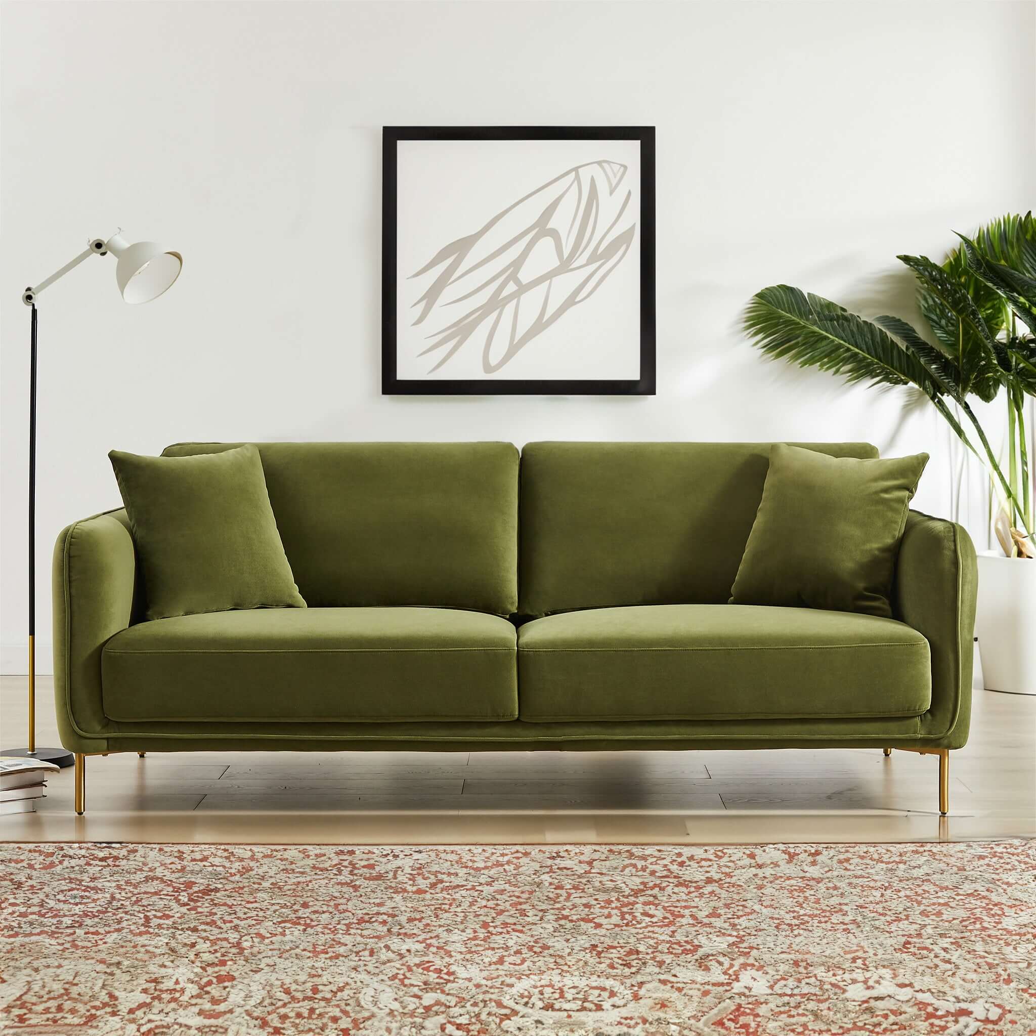 Eliot Velvet Sofa