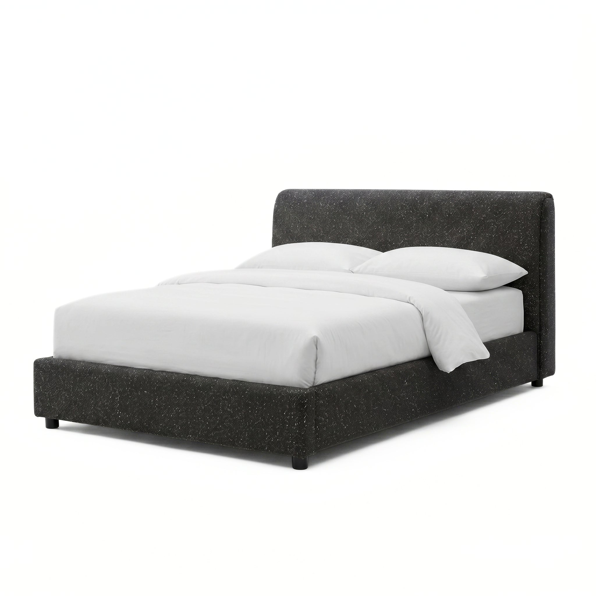 Vertham Black Full Bed