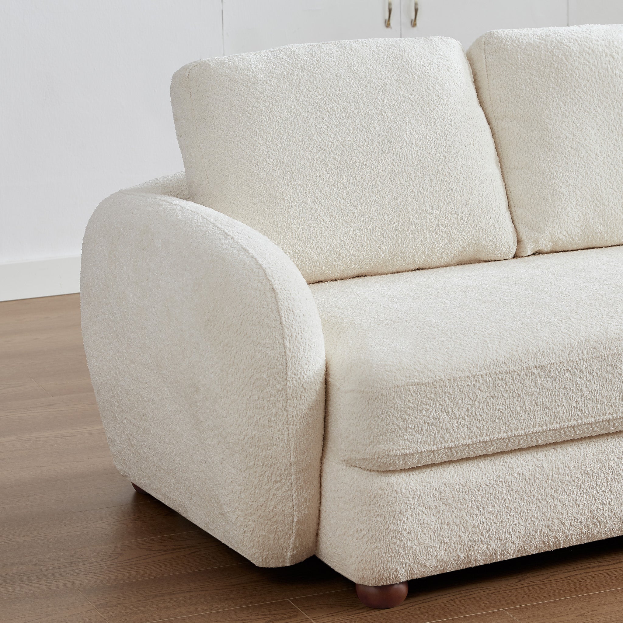 Virgil Cream Boucle Sofa