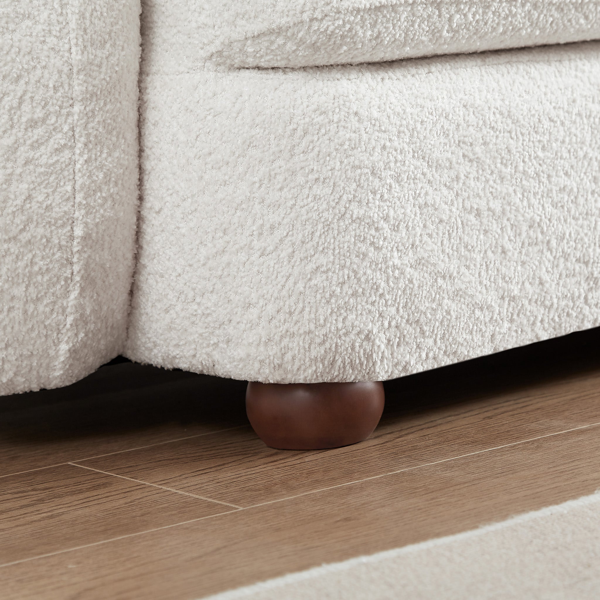 Virgil Cream Boucle Sofa