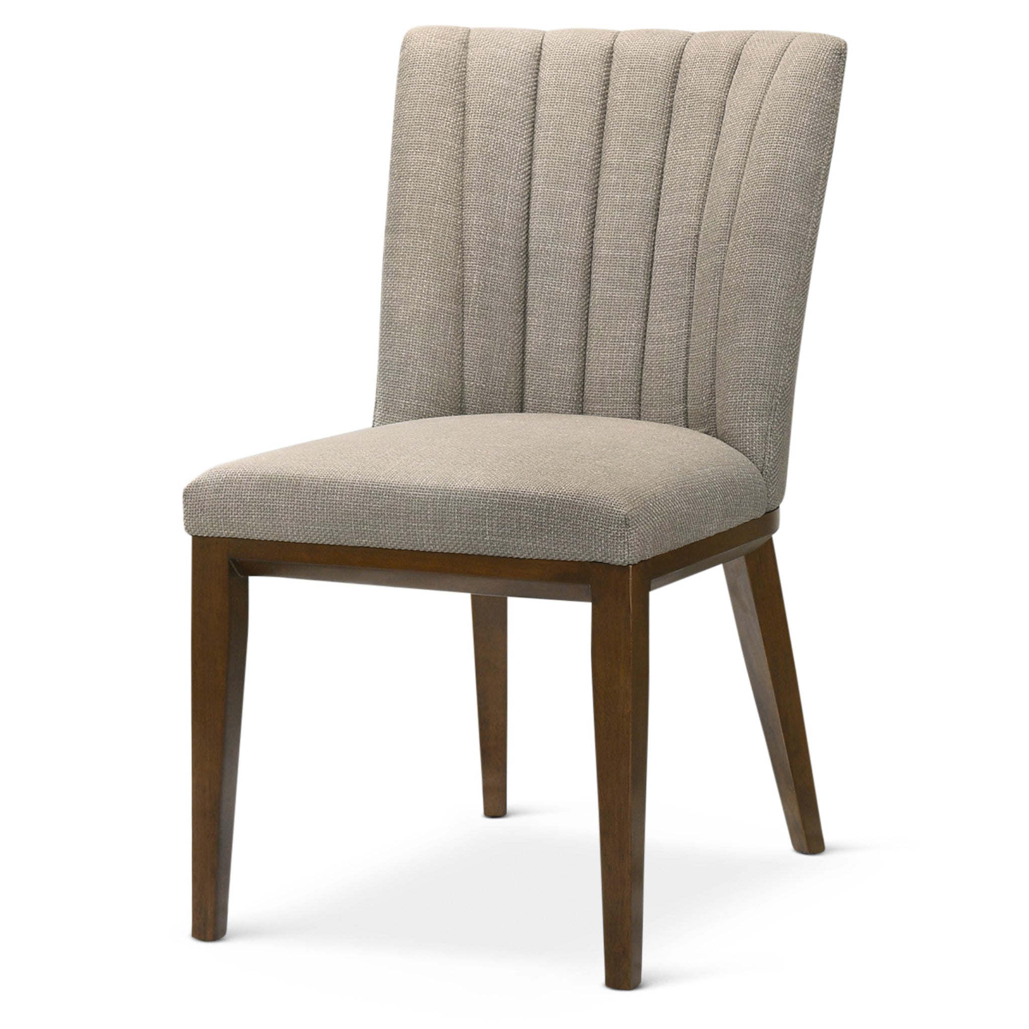Elm Cream Fabric Dining Chair - Set of 2