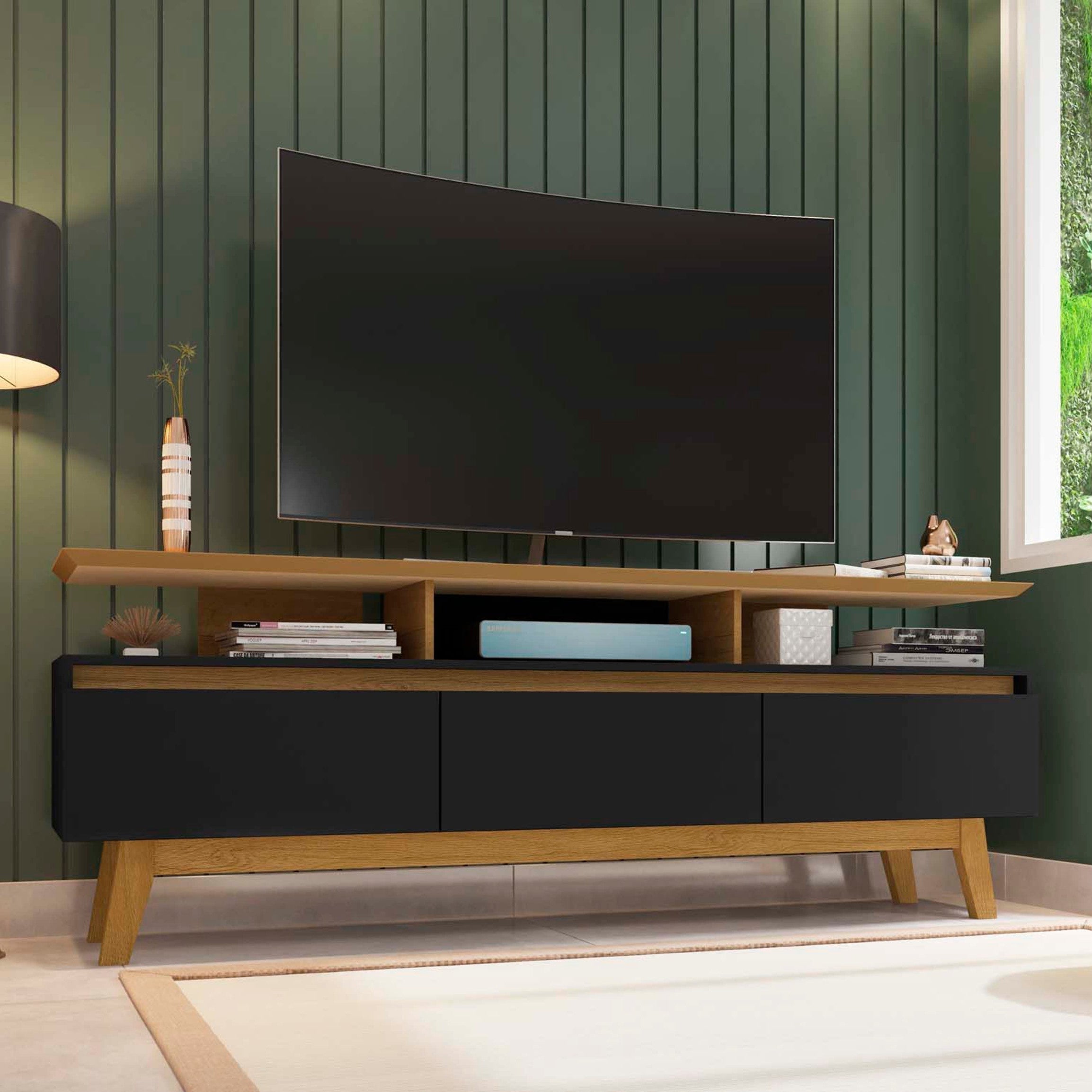 Yonkers 70.86 TV Stand - Black