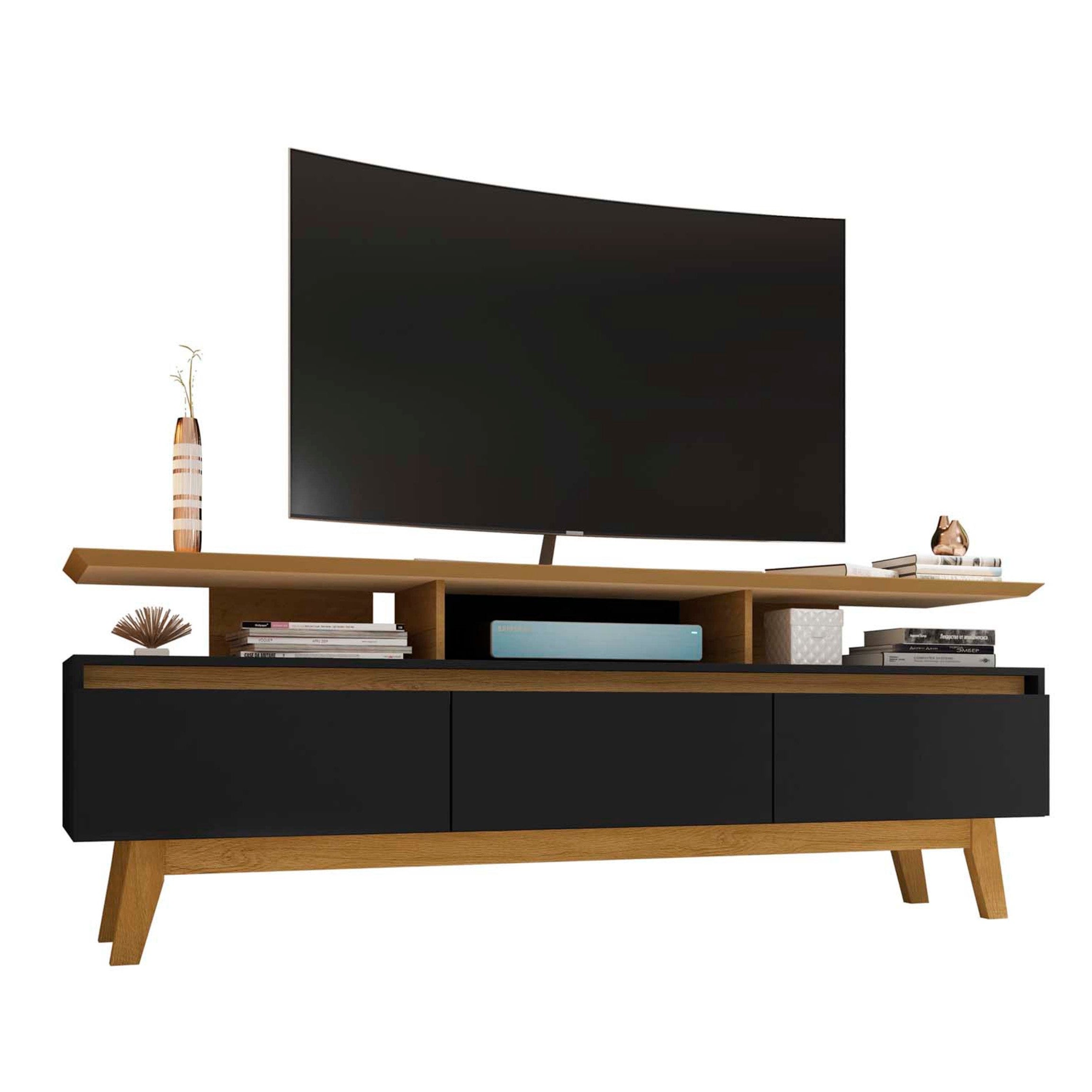 Yonkers 70.86 TV Stand - Black