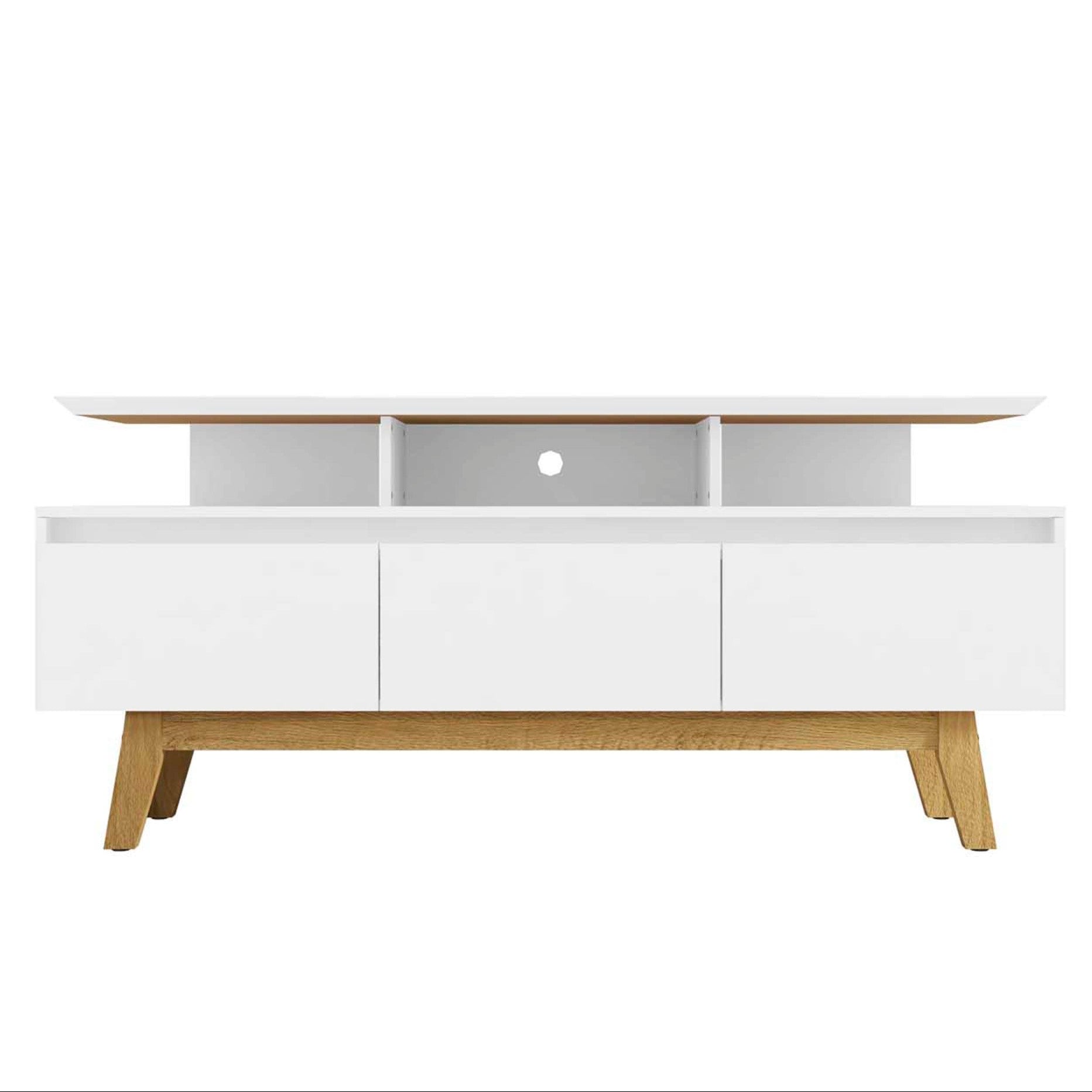 Yonkers TV Stand - White