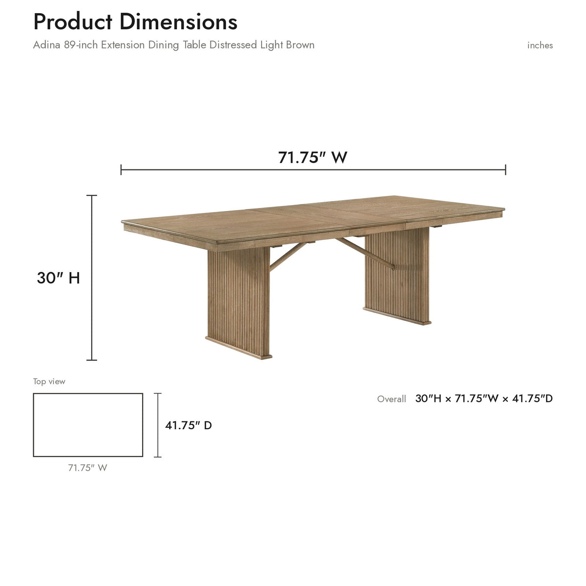 Product Dimensions