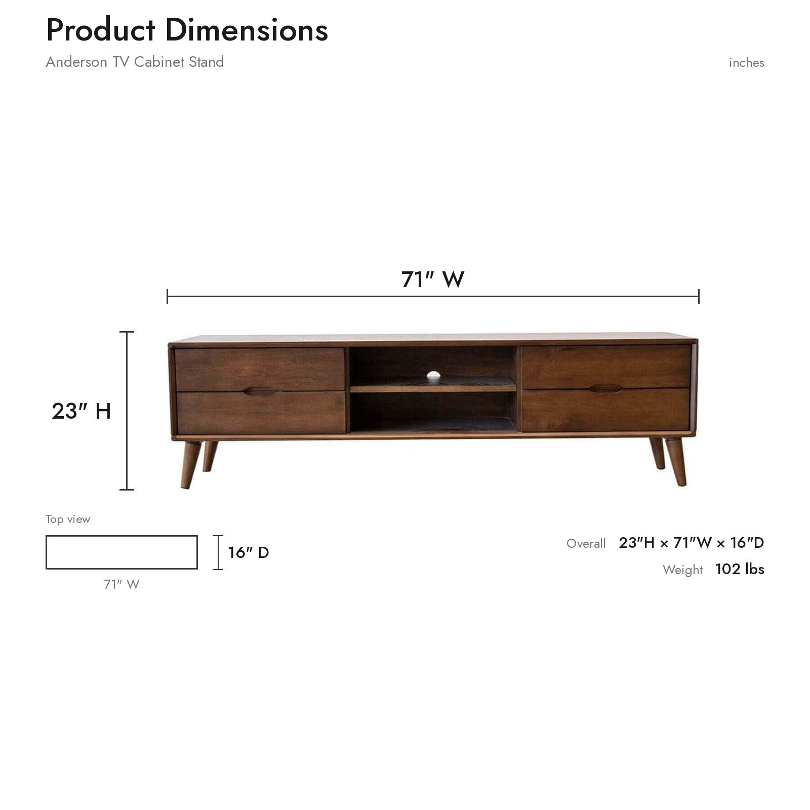 Product Dimensions
