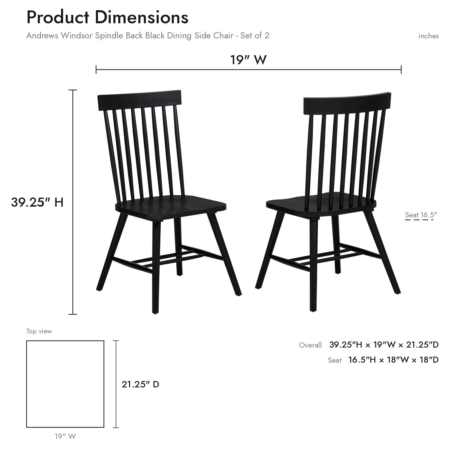 Product Dimensions