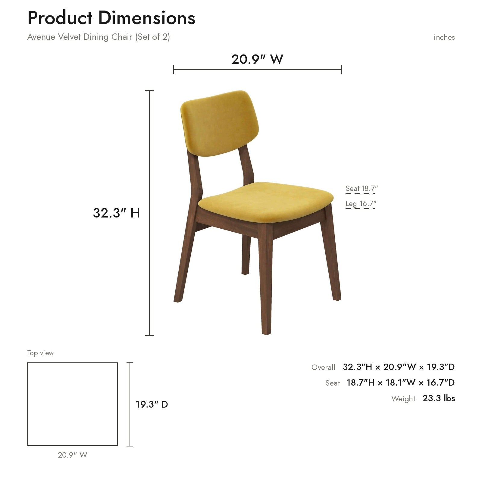 Product Dimensions