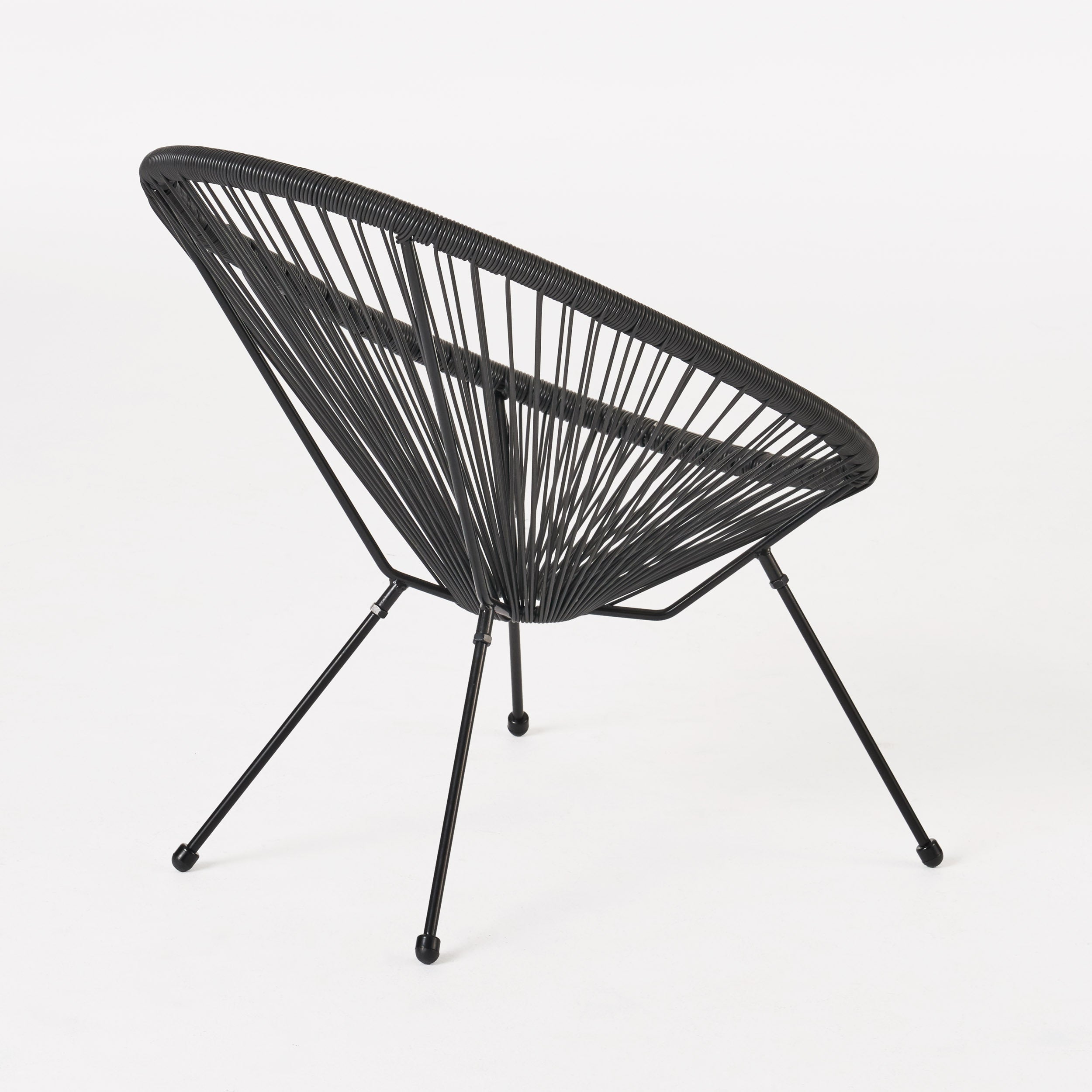 ANSON CHAIR (SET OF 2) - BLACK