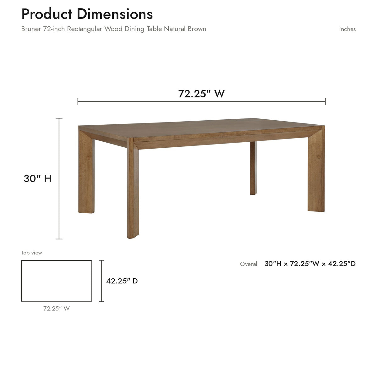 Product Dimensions