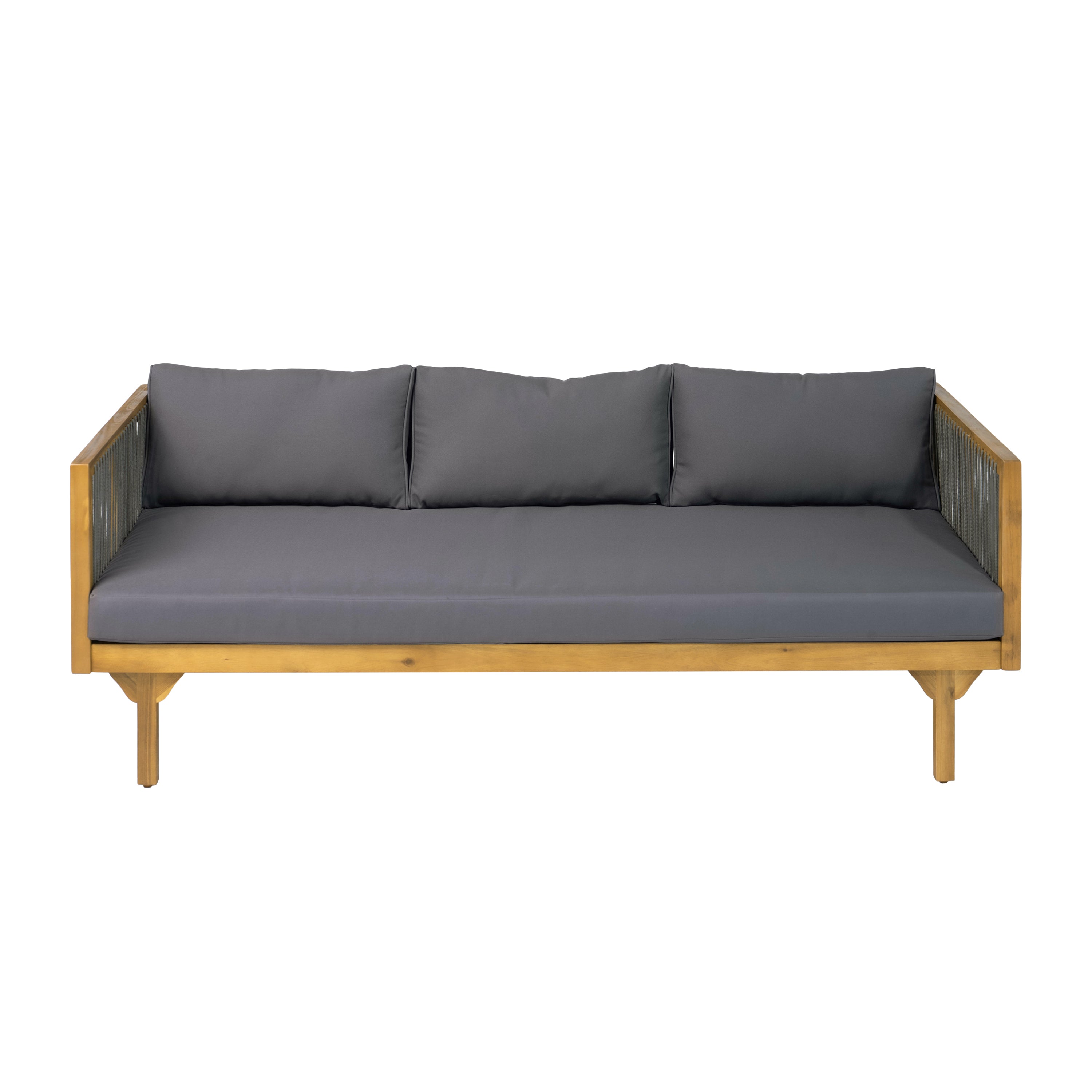 Outdoor Sofa Water-Resistant Cushions - Teak