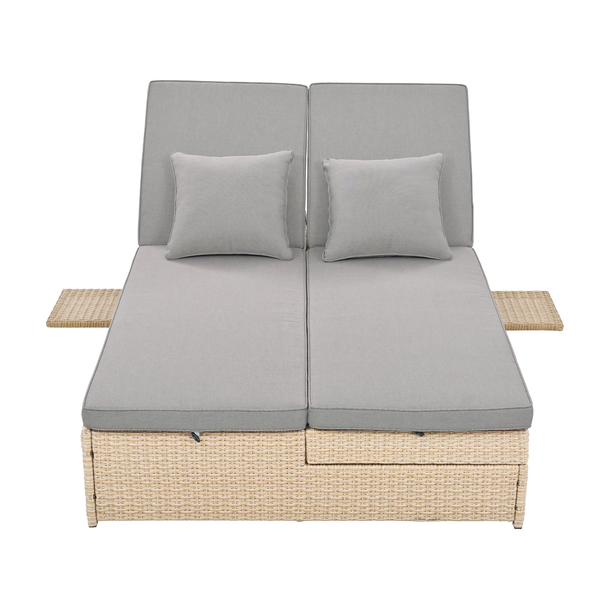 Topmax Outdoor Furniture Adjustable Back - Brown