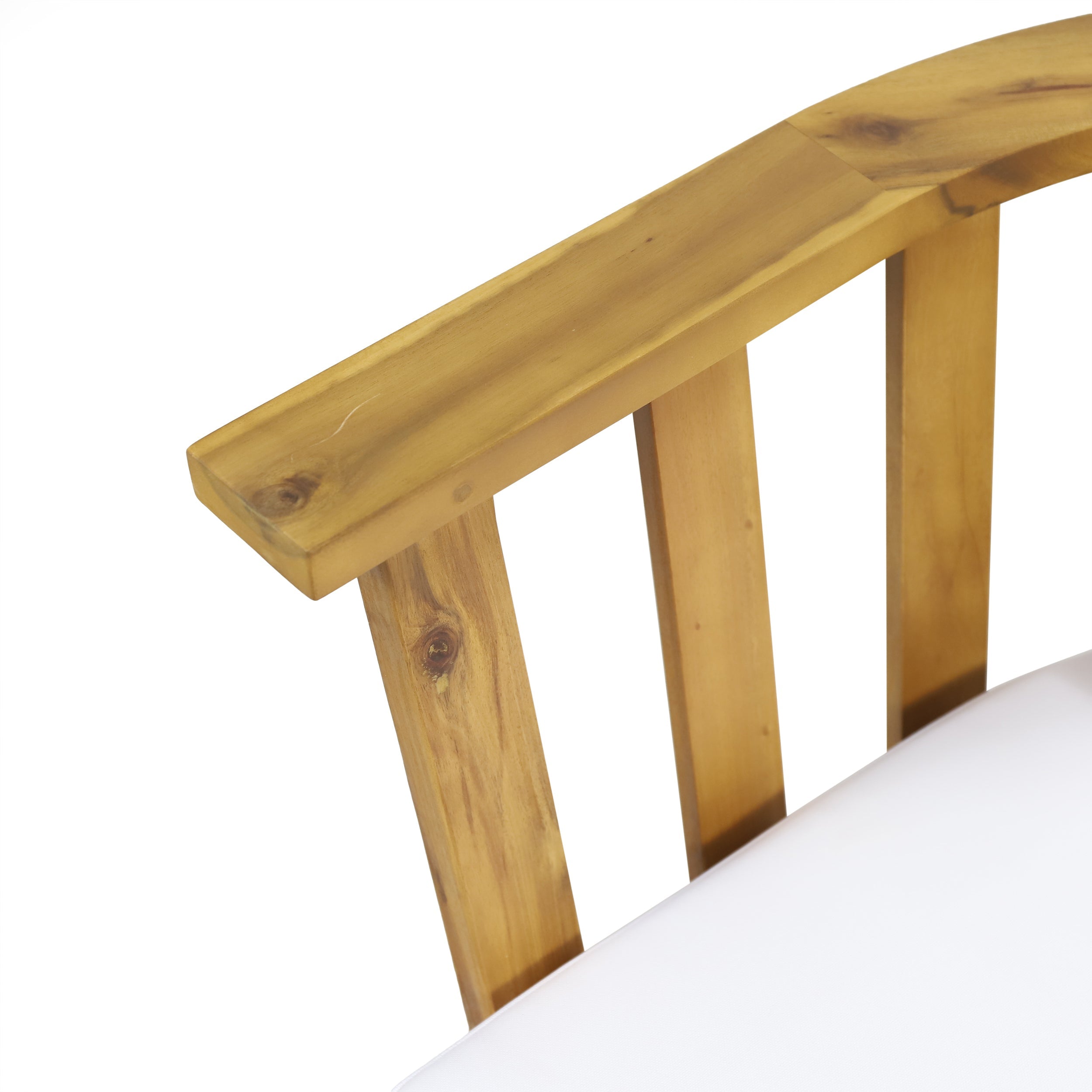 Outdoor Club Chair Cushioned Seating - Teak