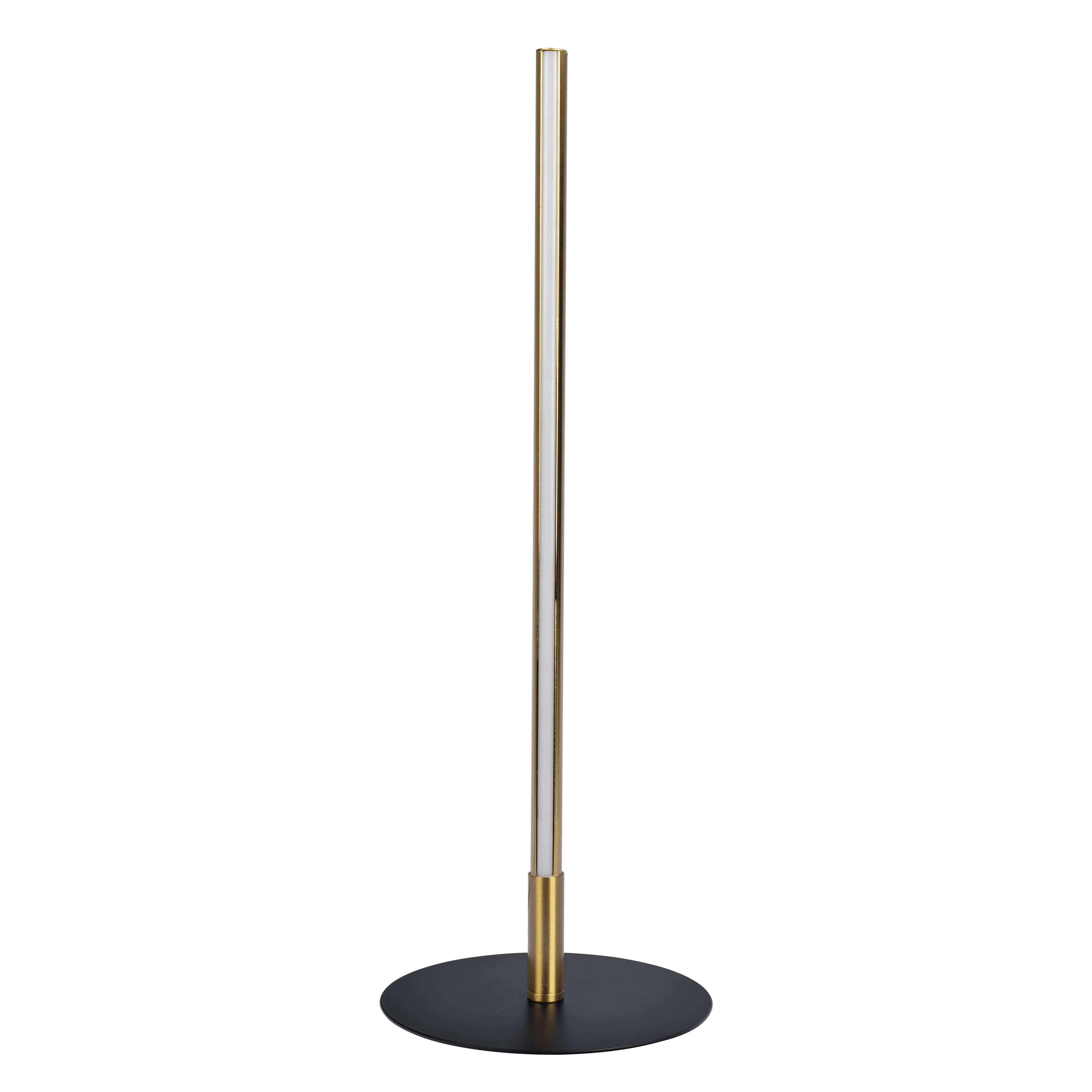 Yasmine Black LED Table Lamp with On/Off Switch Round Metal Base