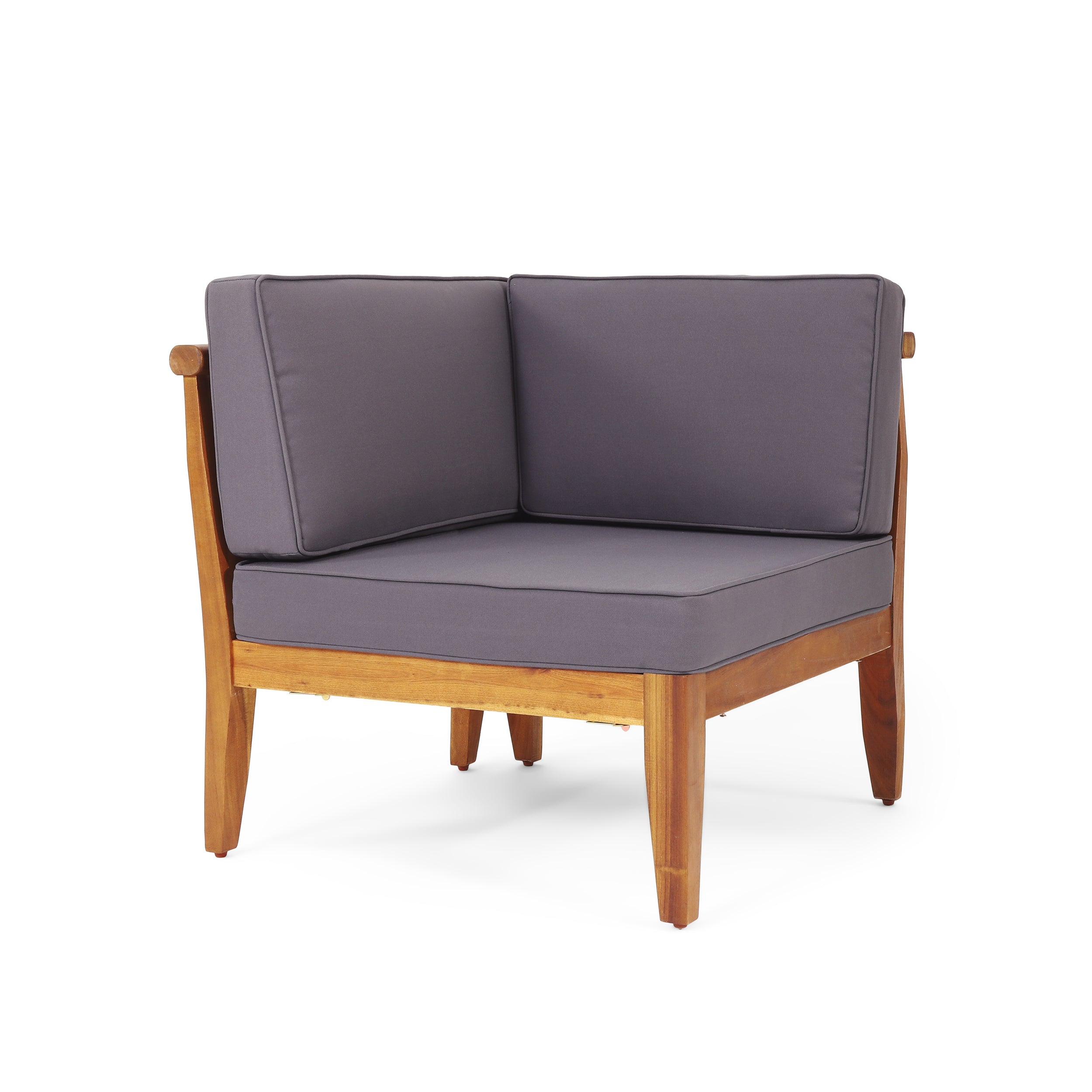 Aston Outdoor Sofa Set Patio Seating - Dark Gray