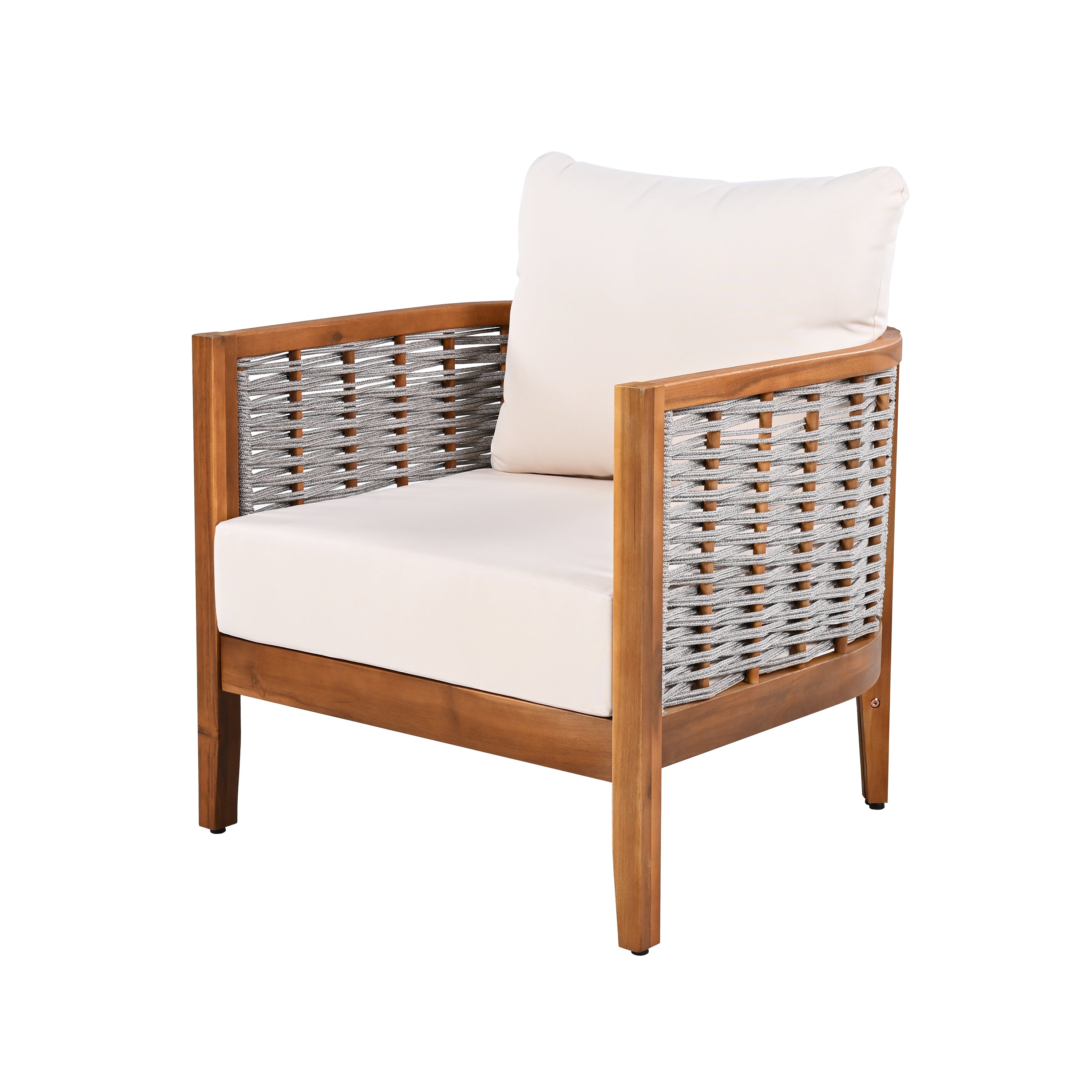 Unique Outdoor Furniture Cushioned Seating - Teak