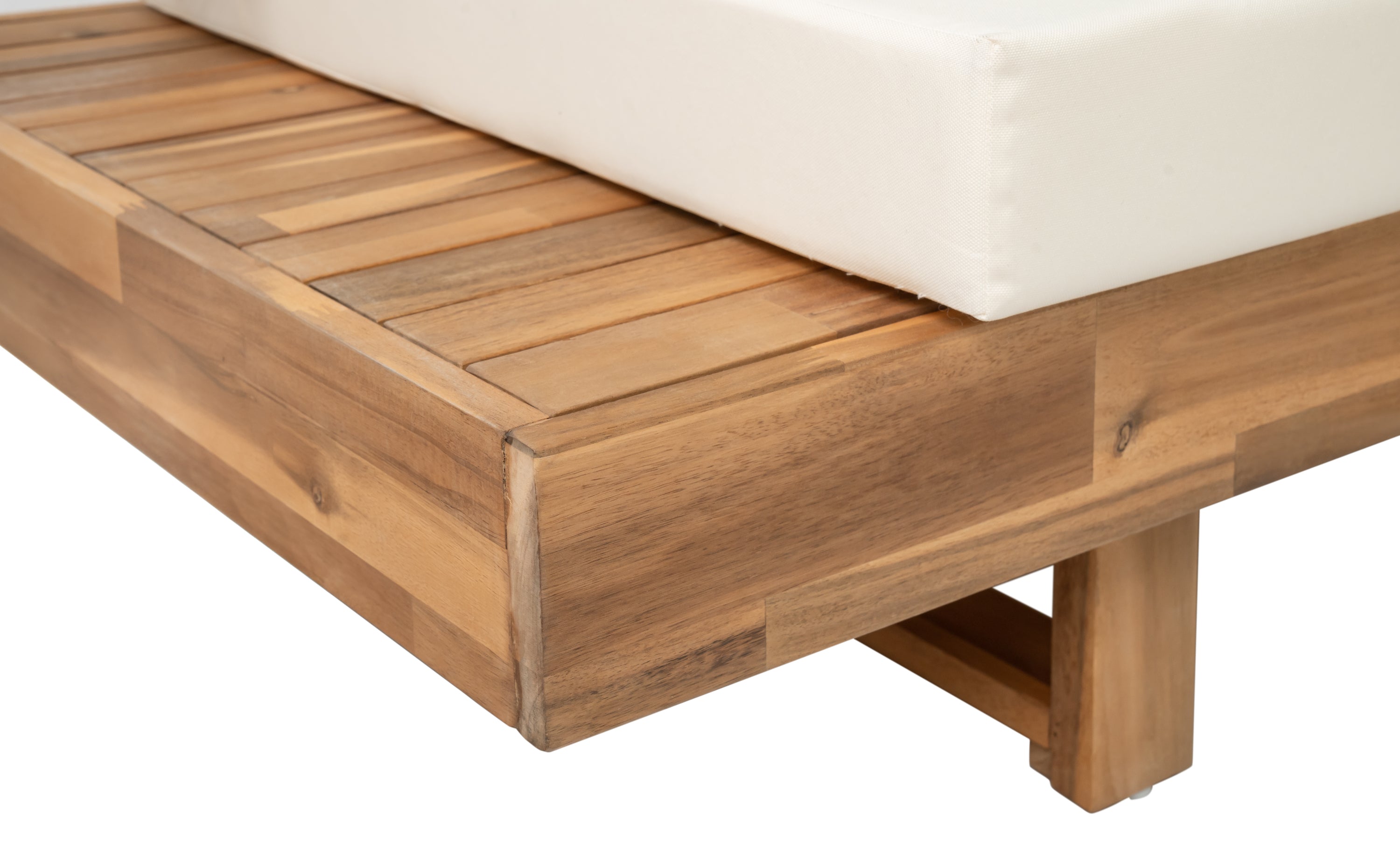 Outdoor Sectional Set Acacia Wood