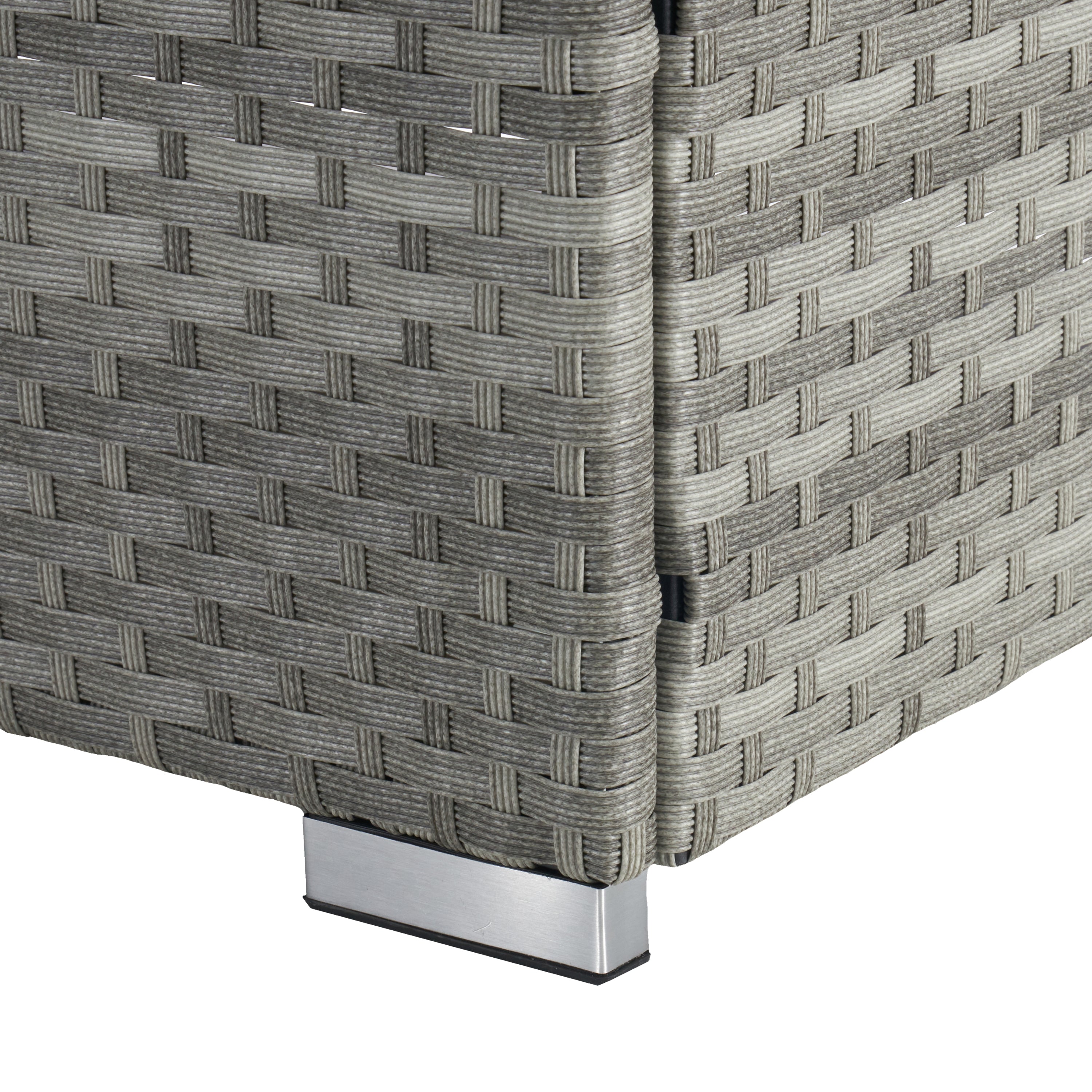 Outdoor Sofa Rattan Frame - Gray