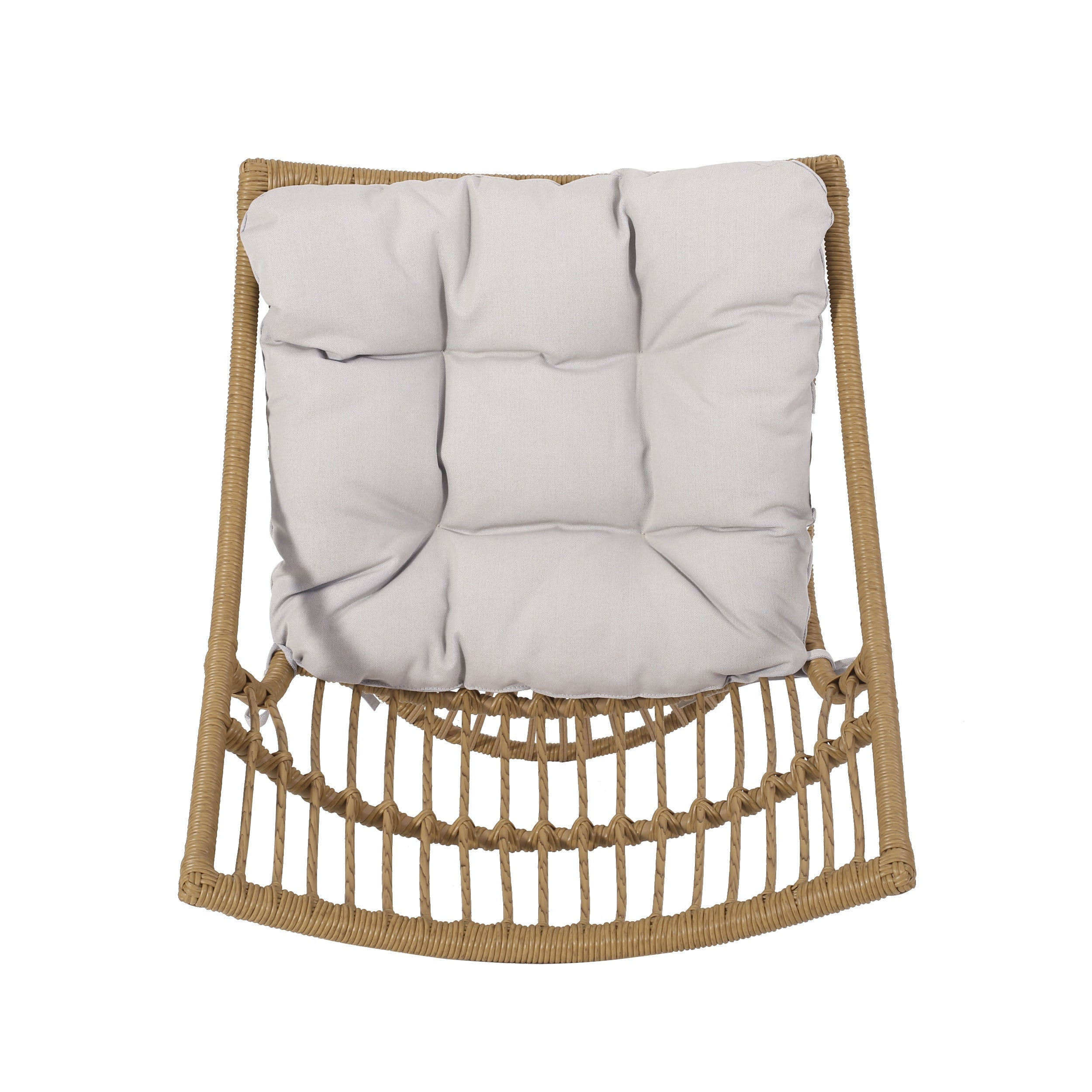 Elaine Outdoor Furniture Rattan Frame - Light Brown