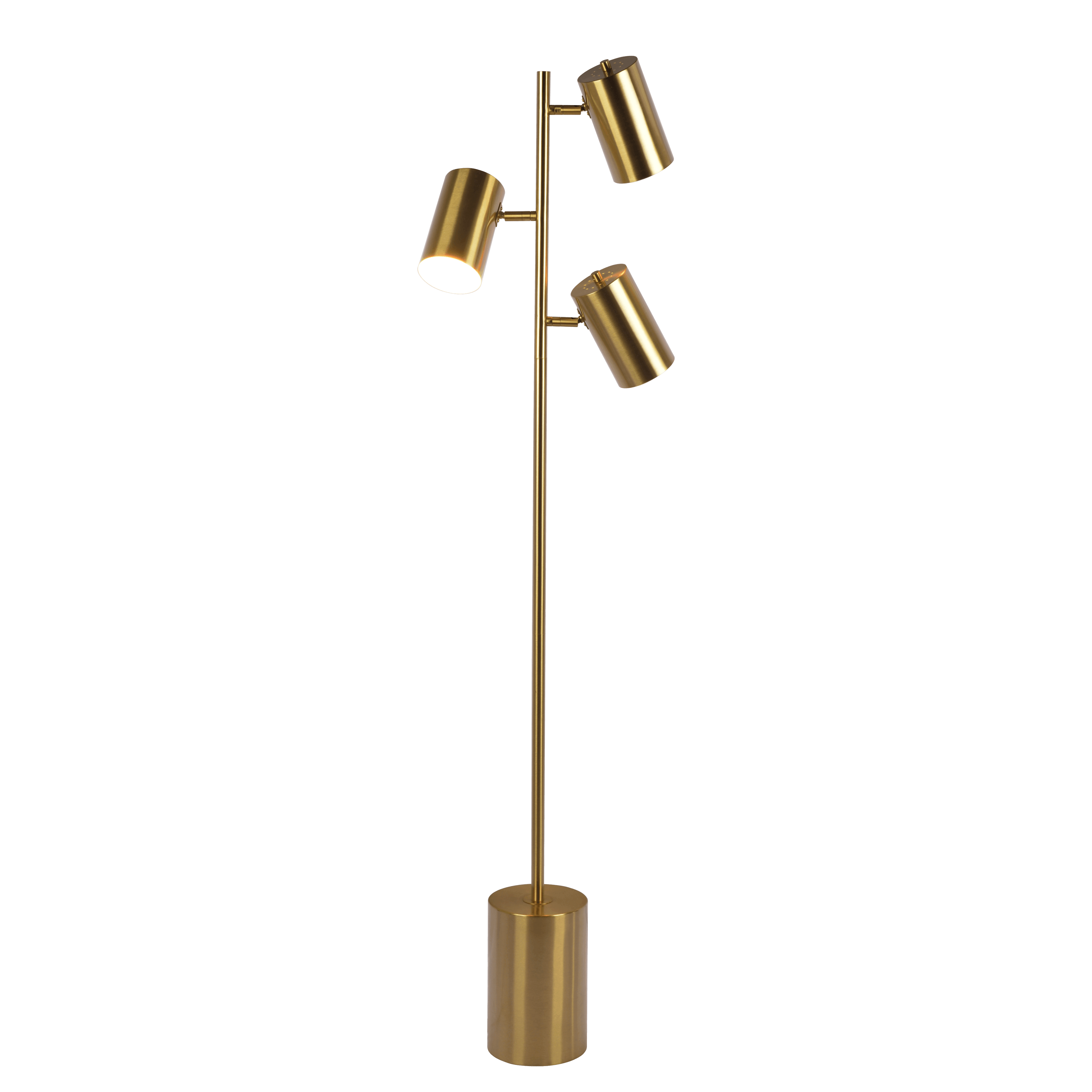 Trinity Brassed Gold Floor Lamp