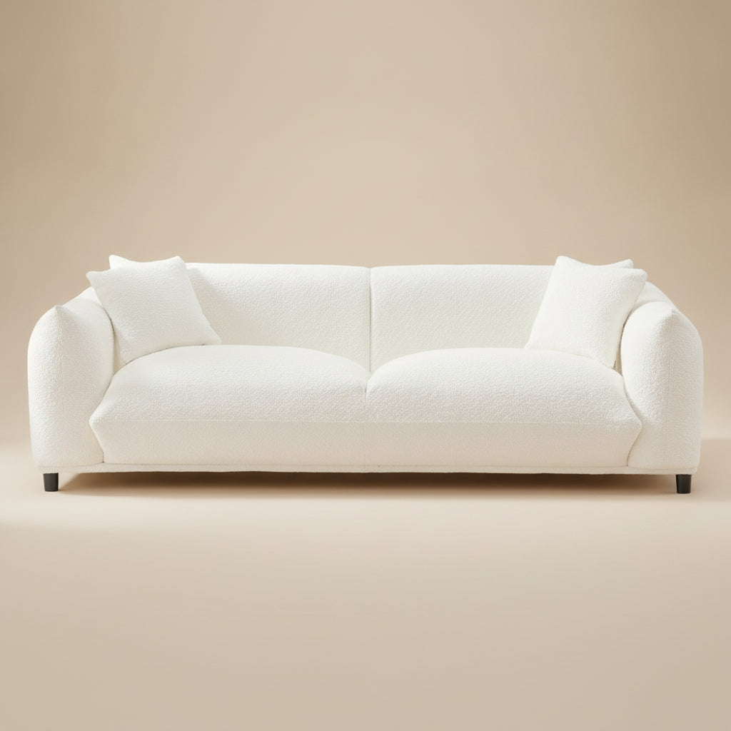 Mansfield Luxury Cream Boucle Sofa