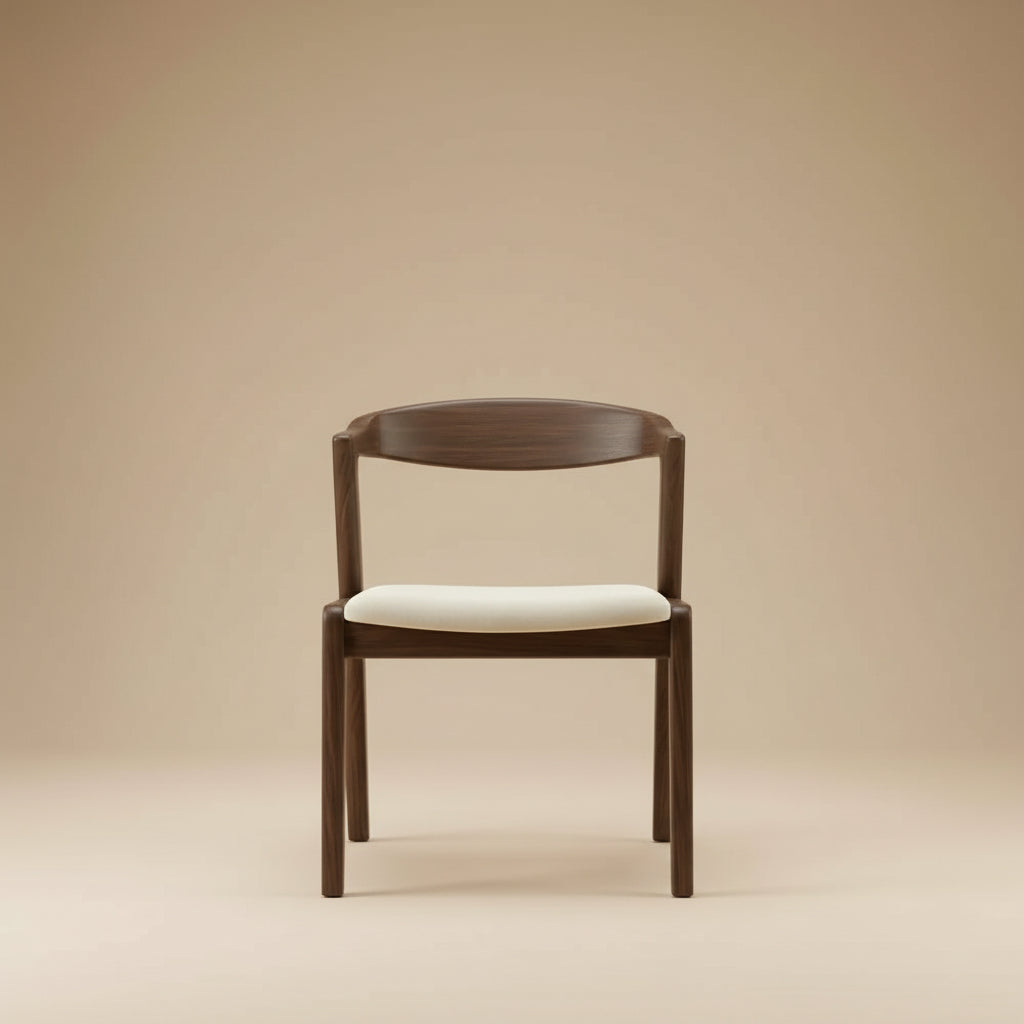Reggie Cream Velvet Dining Chair - Set of 2
