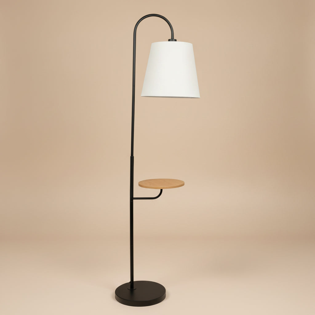 Seoul Black Floor Lamp