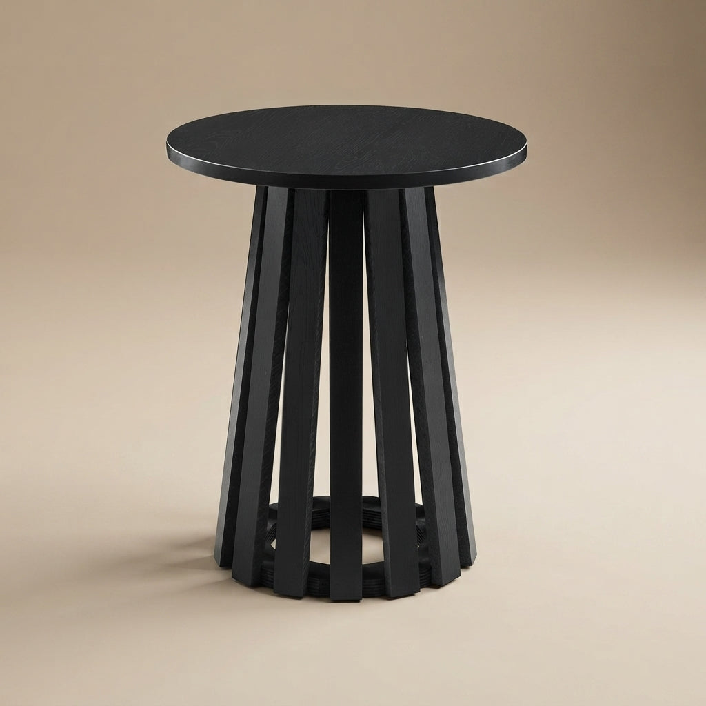 Layla End Table in Black - Set of 2