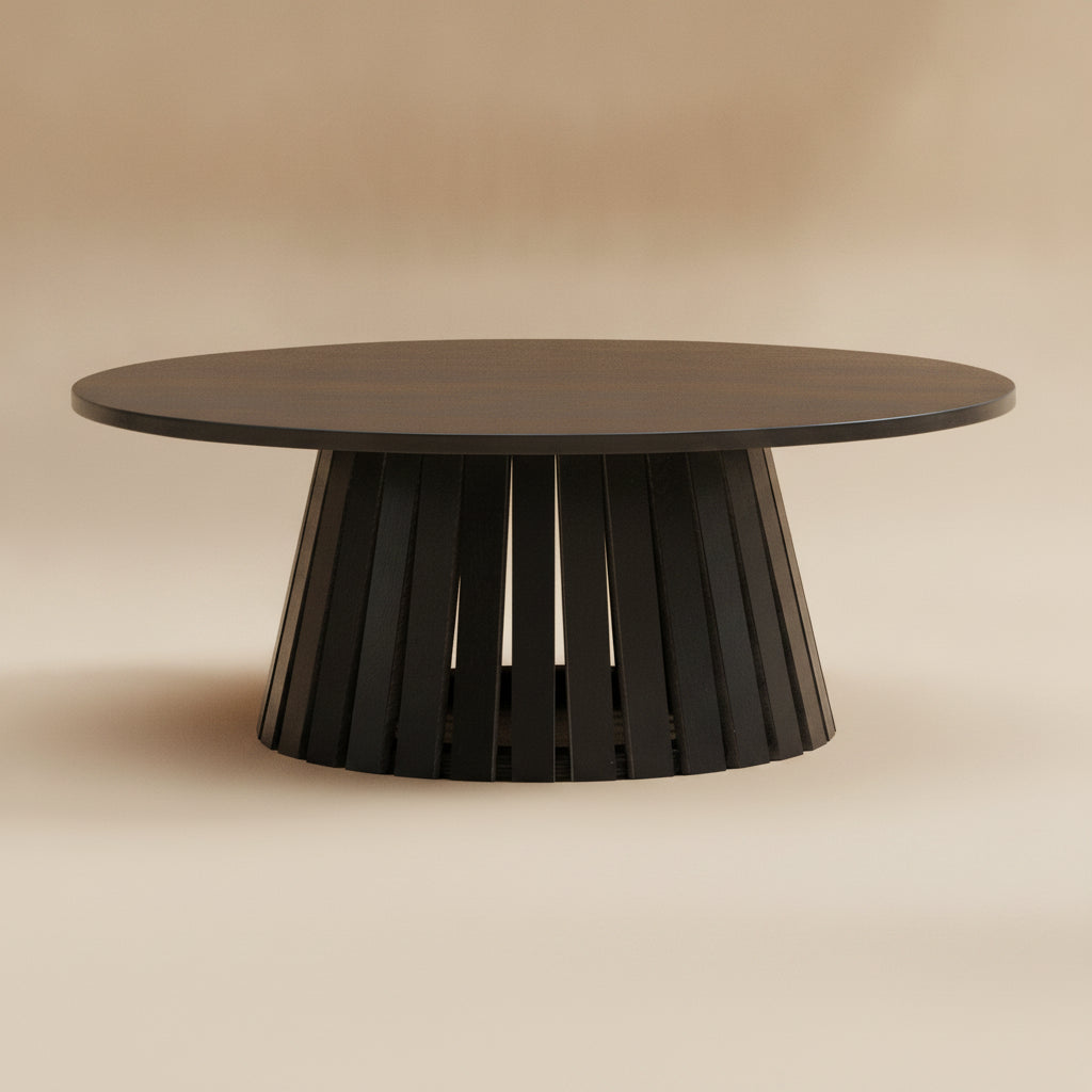 Layla 35.4" Coffee Table in Black