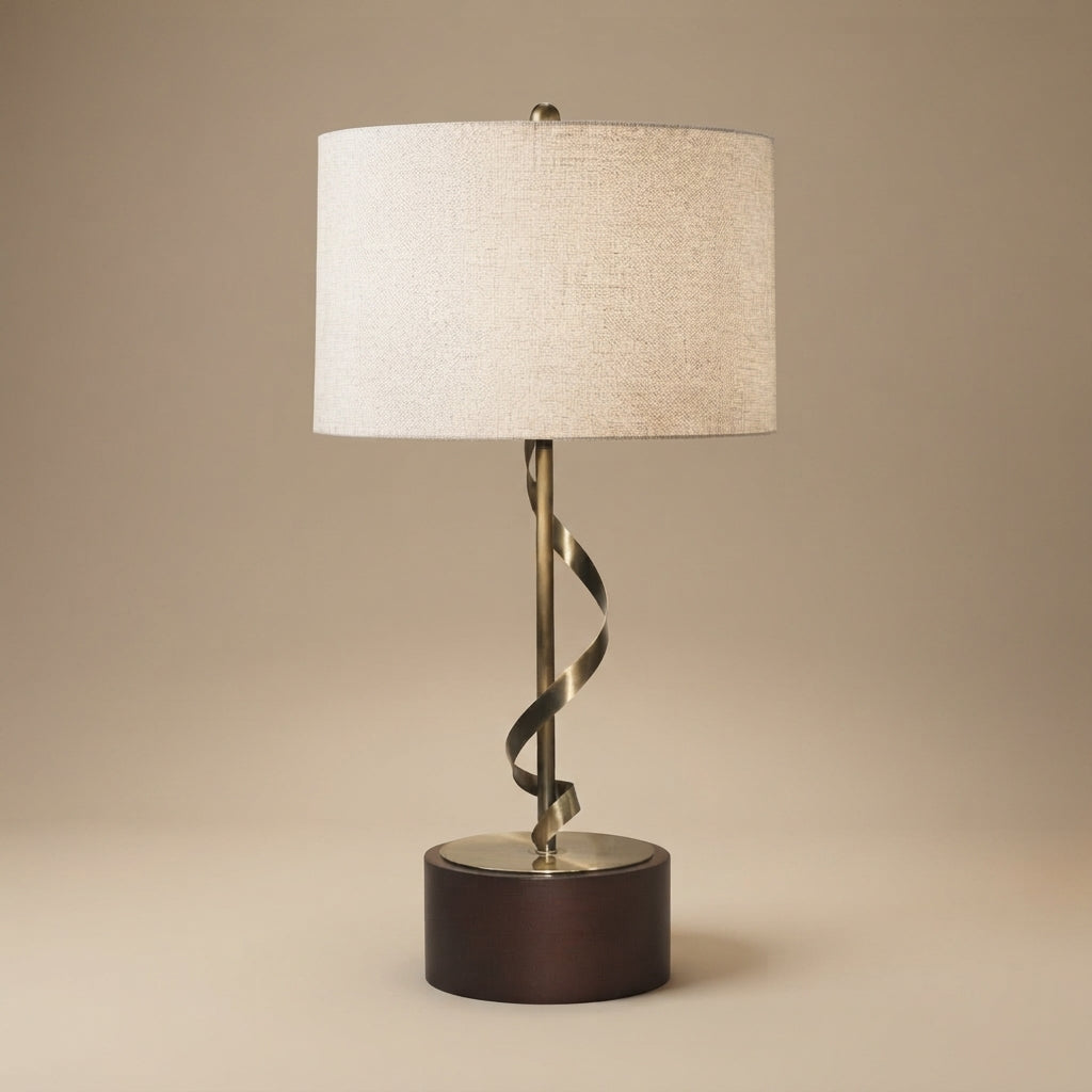 Apollo Twisted Metal Table Lamp