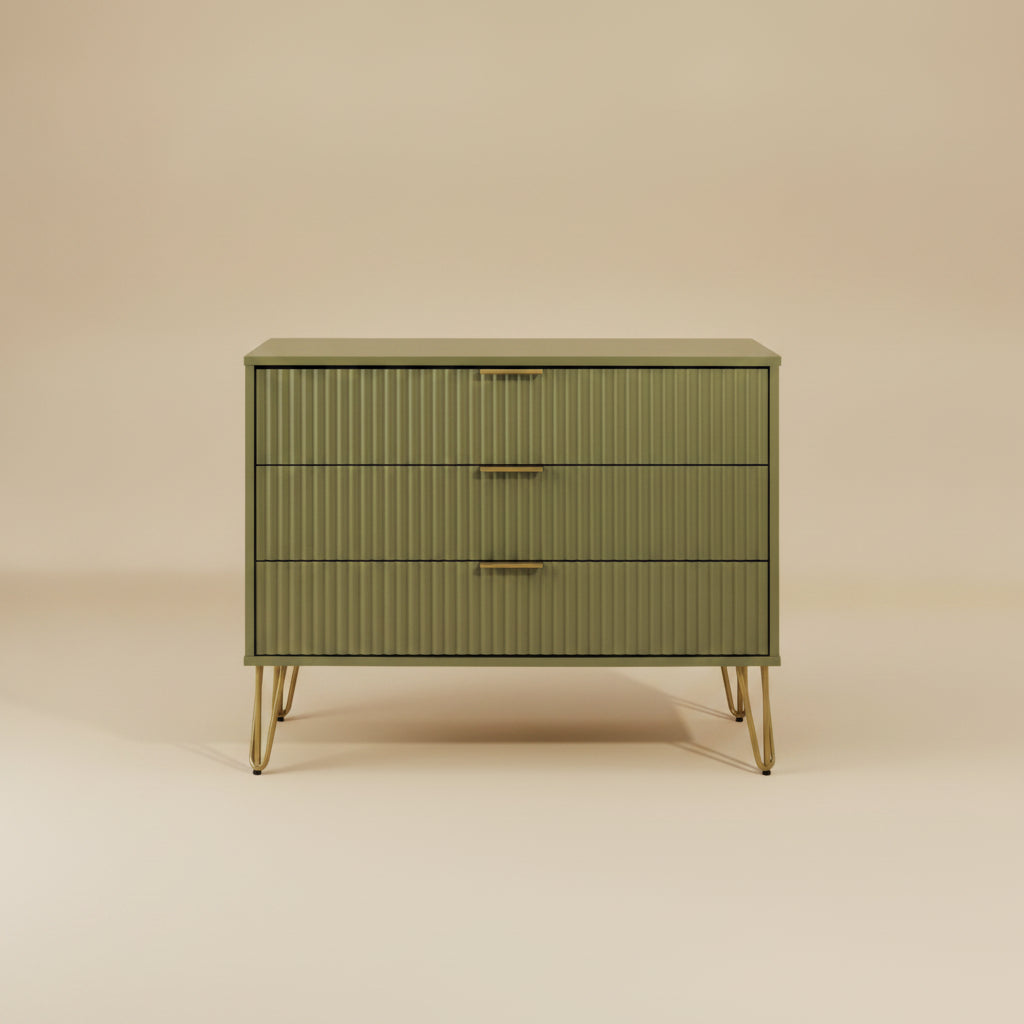 Dumbo Modern Olive Green Dresser