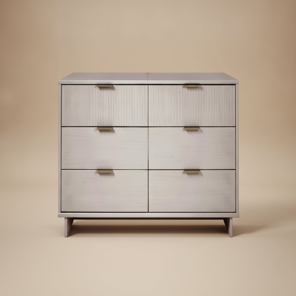 Granville 55" Modern Light Gray Double Wide Dresser