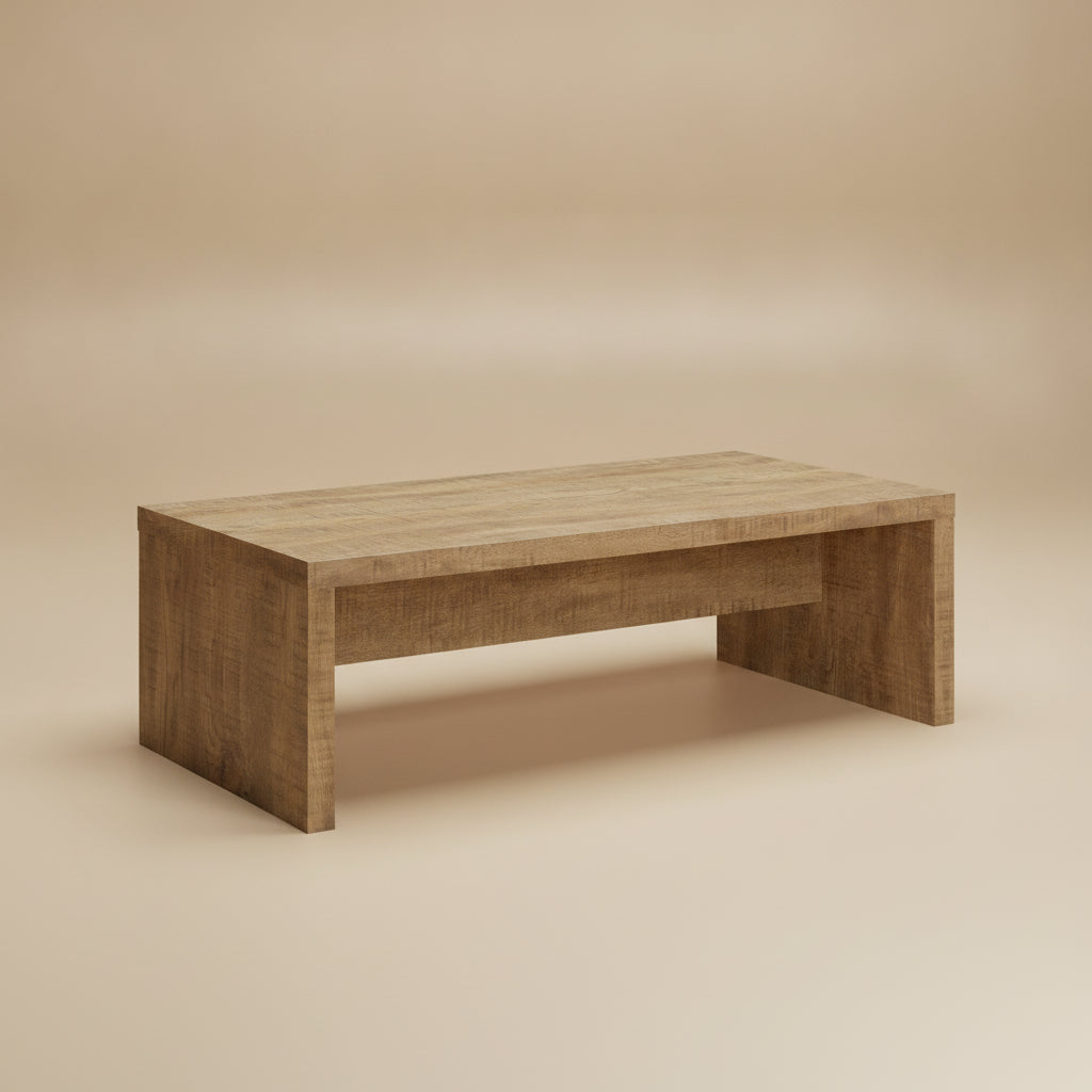 Lynette Rectangular Engineered Wood Coffee Table Mango