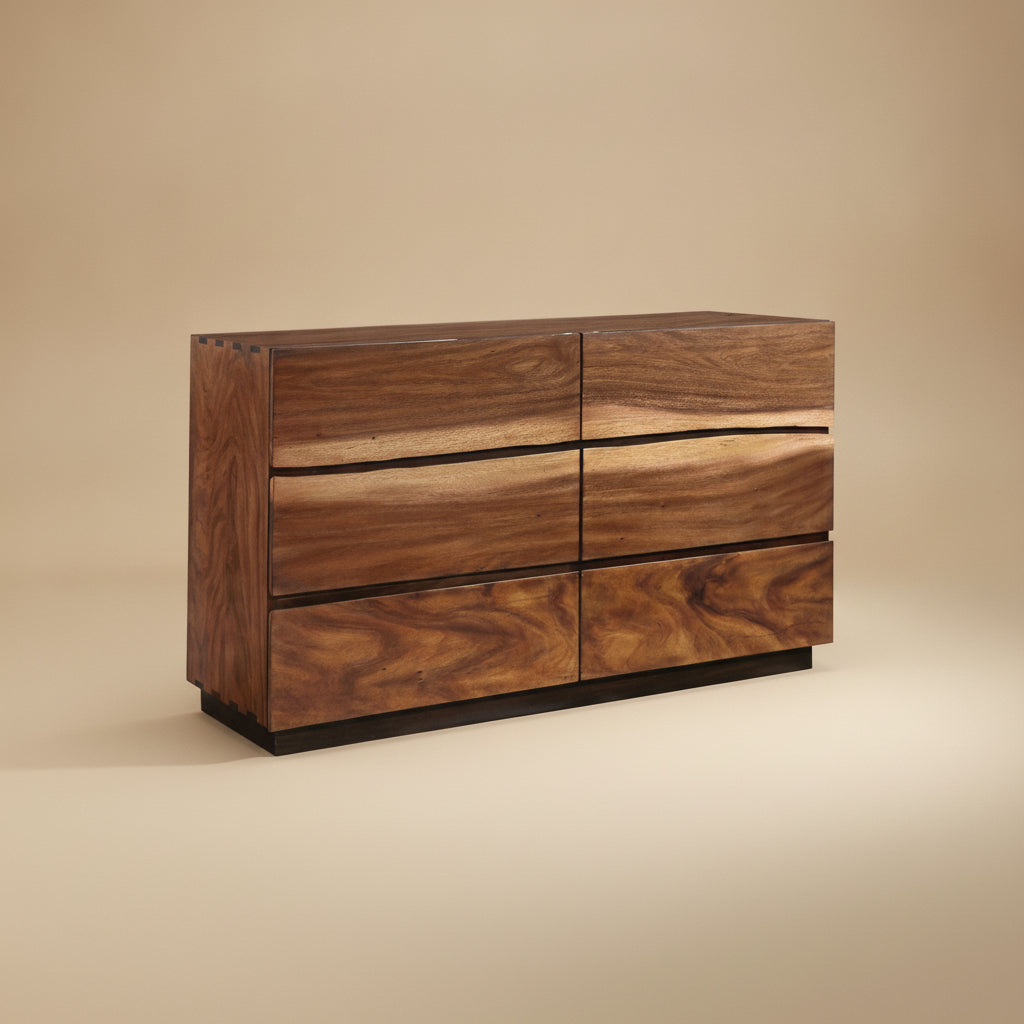 Winslow 6-drawer Dresser Smokey Walnut