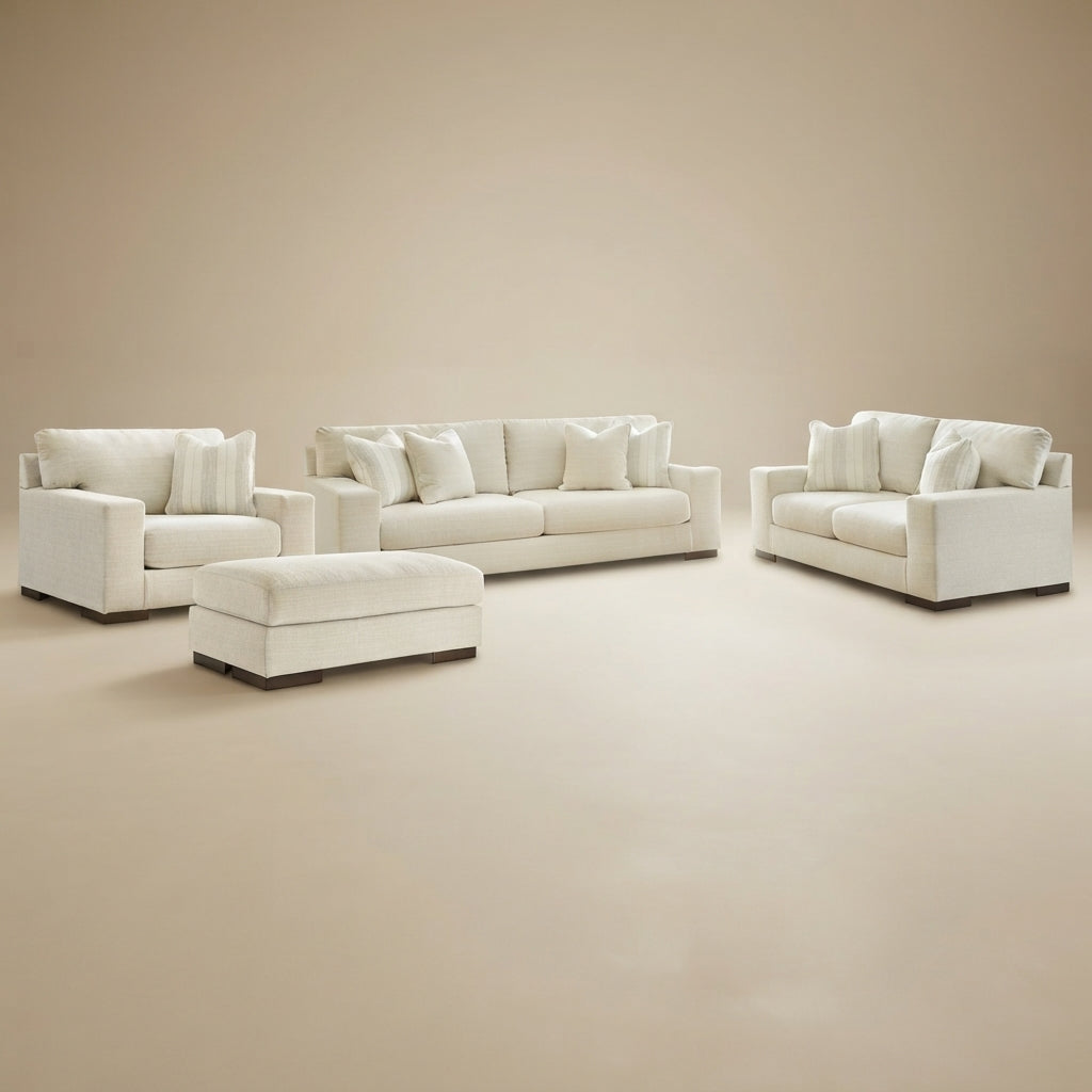 Maggie Sofa, Loveseat, Chair and Ottoman