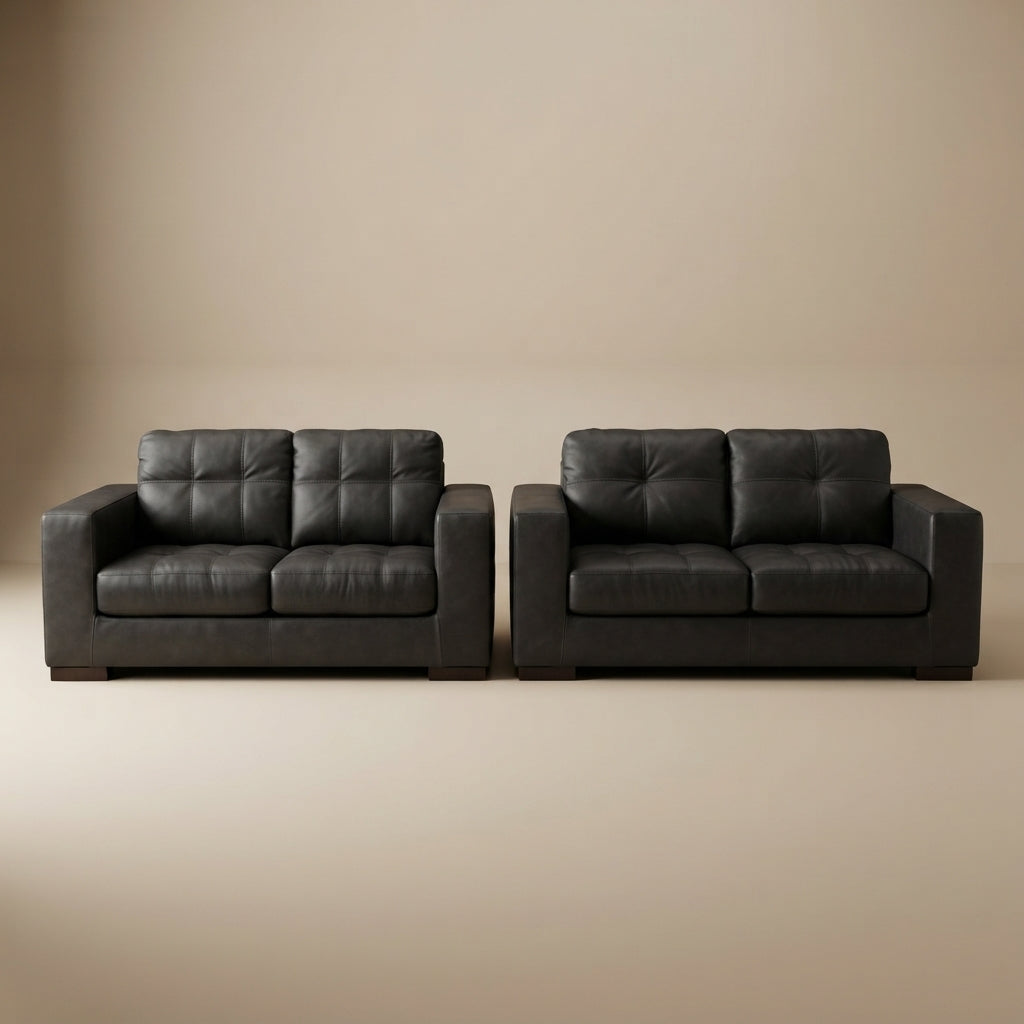Luigi Sofa and Loveseat - Natural