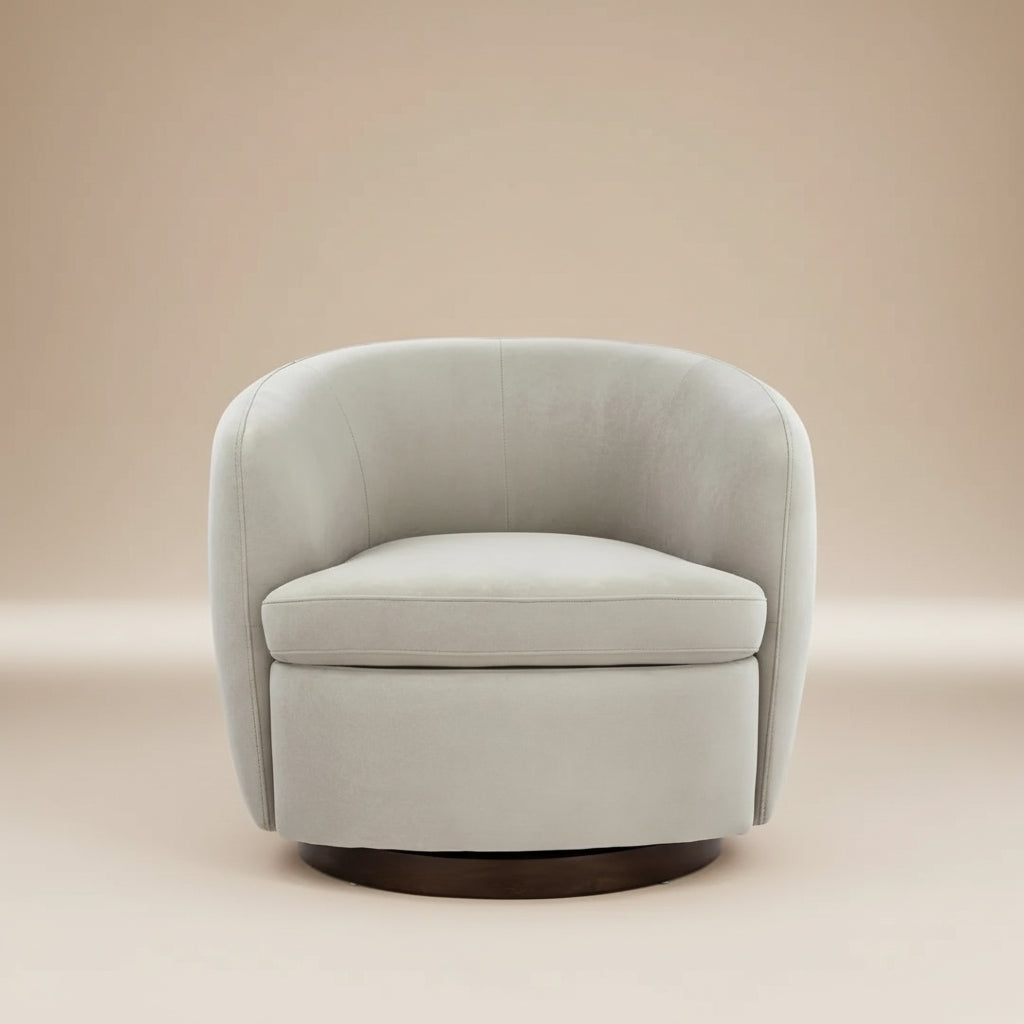 Annbury Swivel Accent Chair - Sand