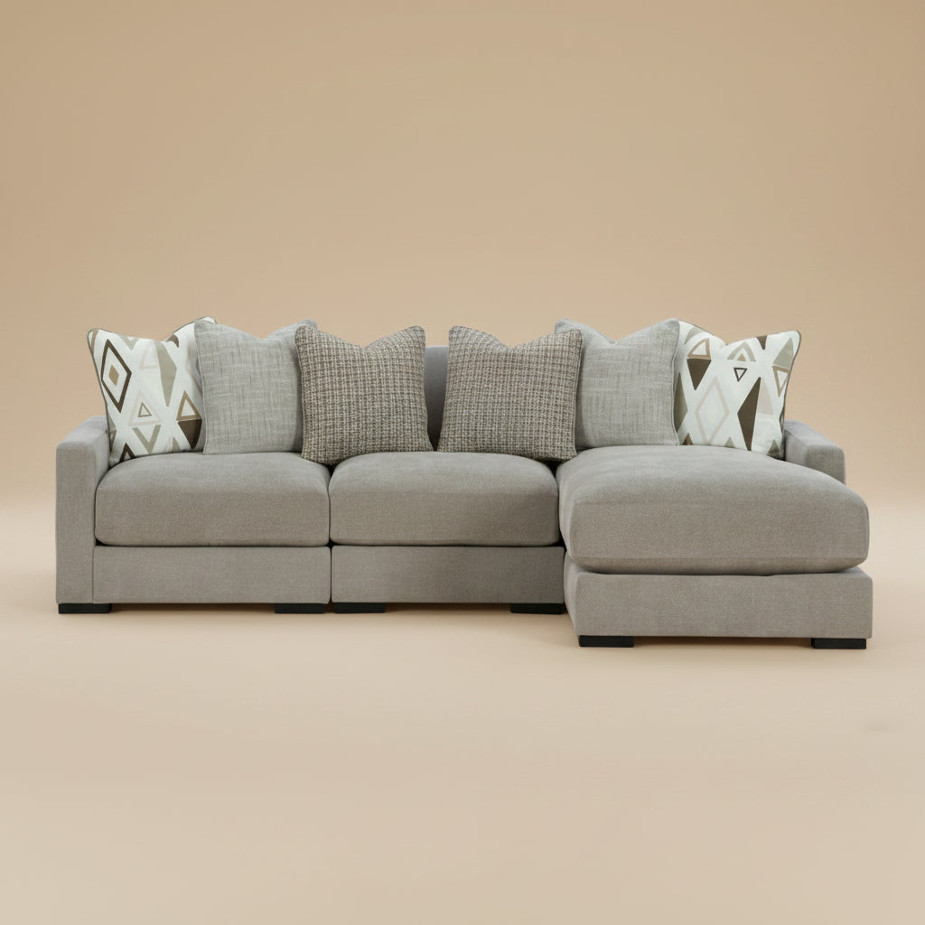 Aslan Court 3-Piece Sofa Sectional with Chaise